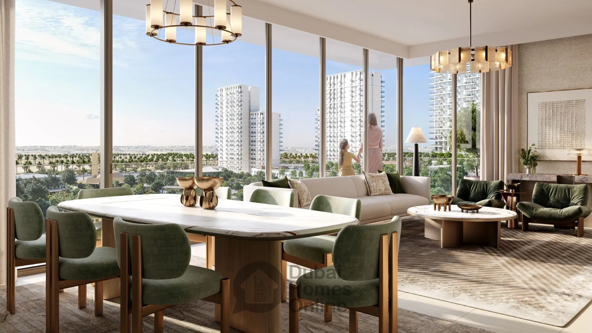 بالاس ريزيدنسز هيلسايد من إعمار للبيع في دبي هيلز استيت