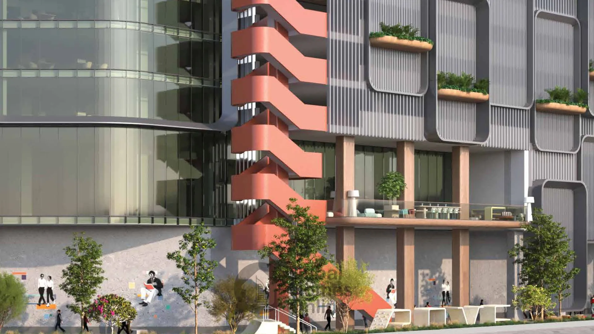 مكاتب اتش كيو من روف من شركة إرث للبيع في الخليج التجاري دبي