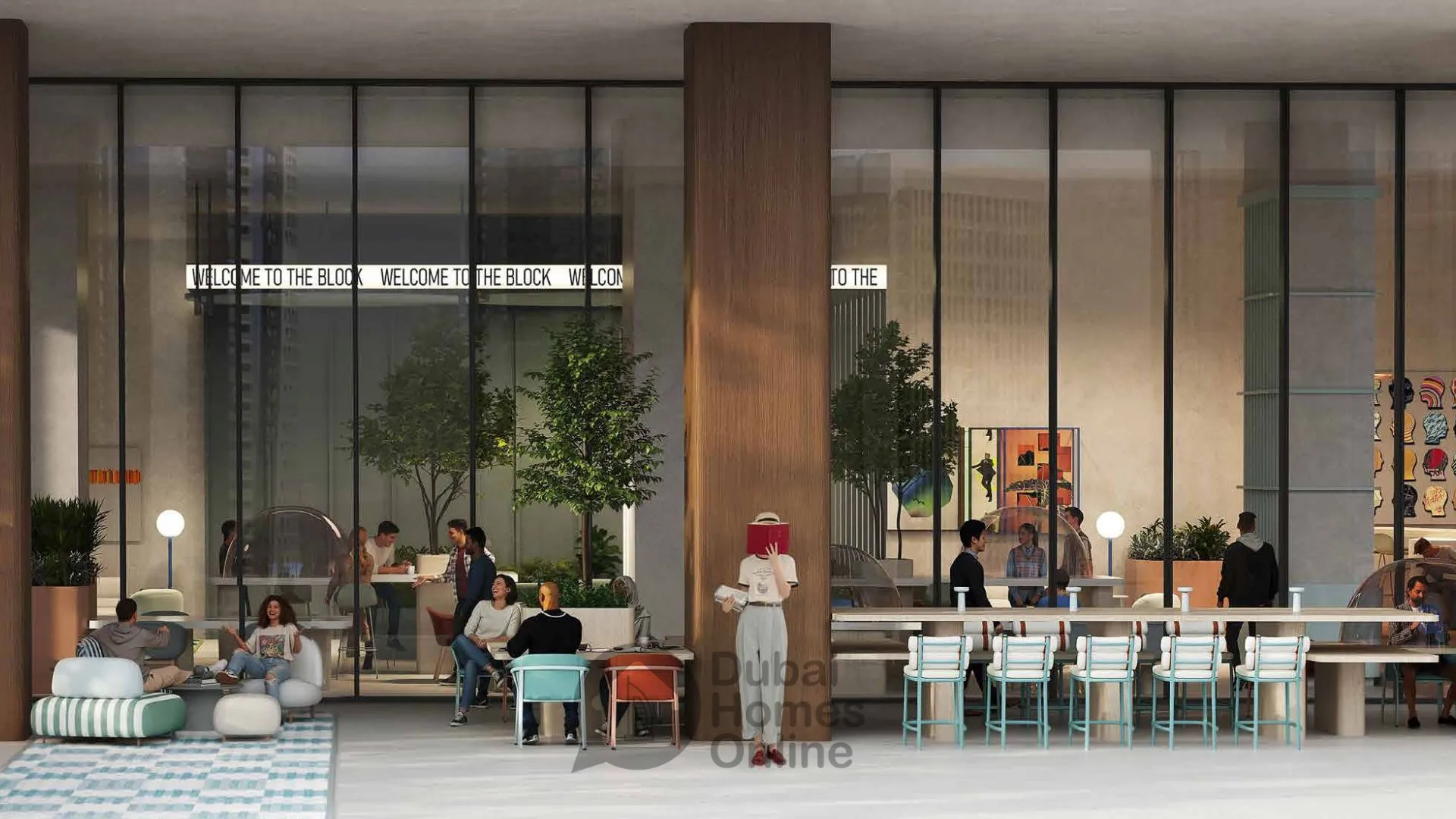 مكاتب اتش كيو من روف من شركة إرث للبيع في الخليج التجاري دبي