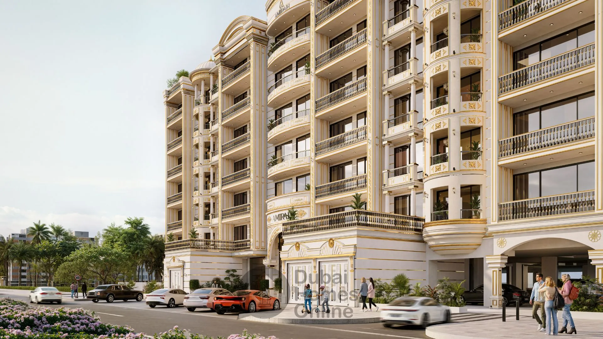 مشروع شقق كراون بالاس للبيع في دبي الجنوب