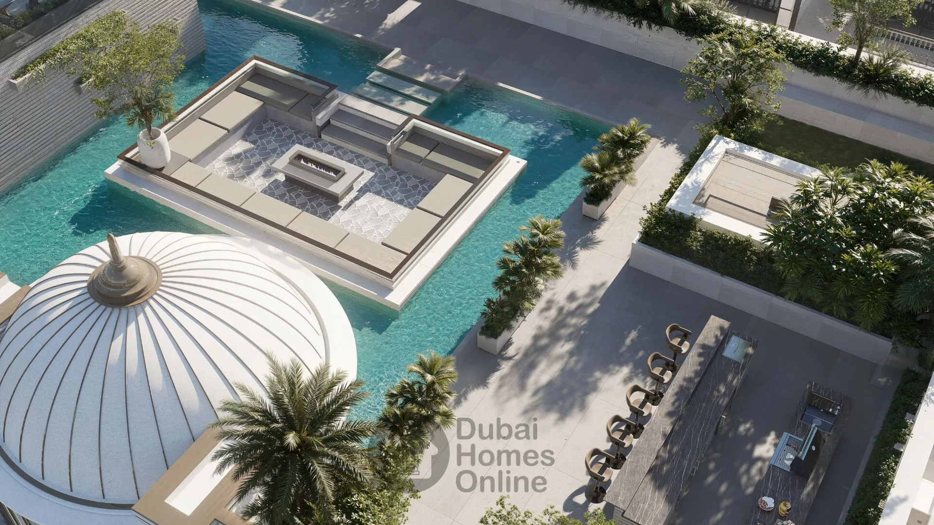 مشروع شقق كراون بالاس للبيع في دبي الجنوب