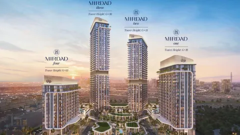 شقق مرداد من الاتحاد العقارية للبيع في موتور سيتي دبي