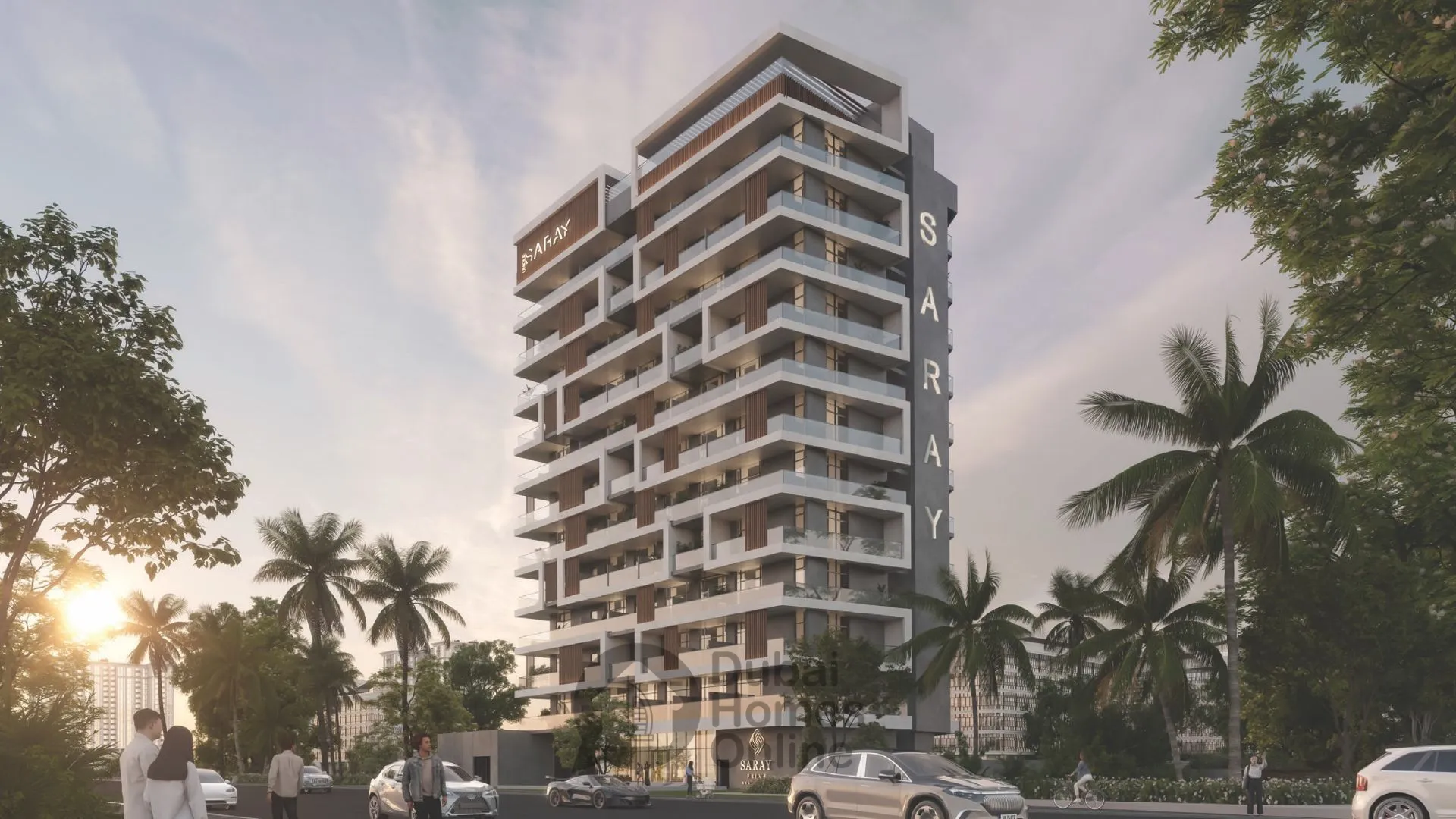 Saray Prime Residences For Sale in Dubai Land Residence Complex 