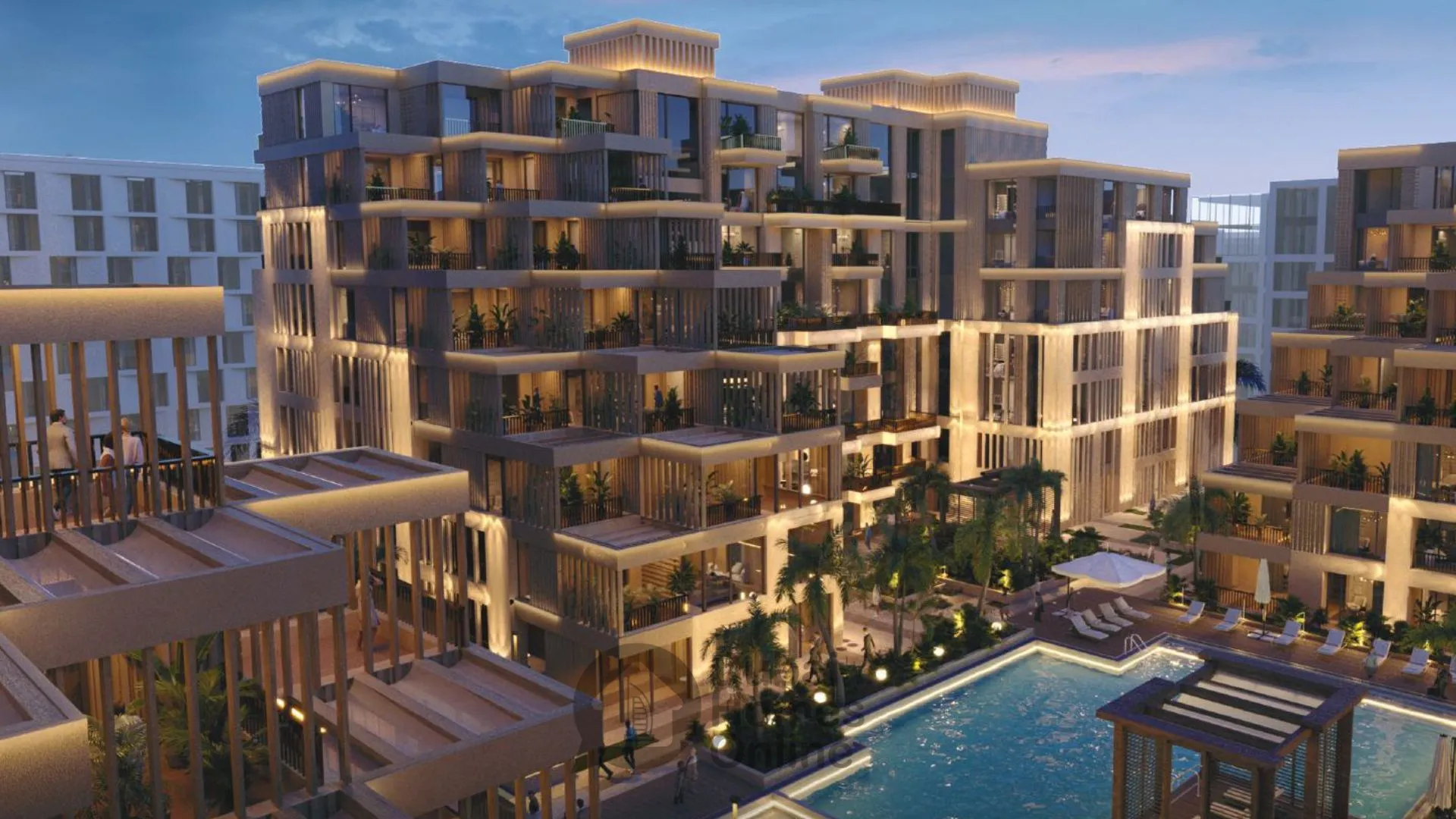 Arisha Terraces Apartments For Sale at Dubai Studio City