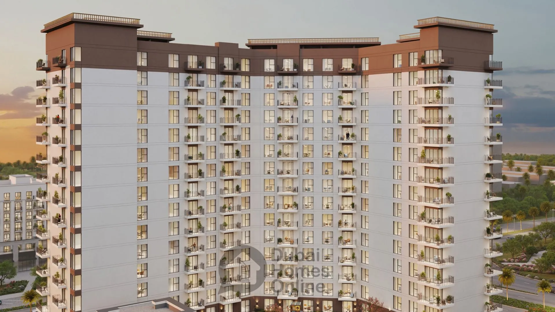 Nshama Rosewell Apartments For Sale at Town Square Dubai