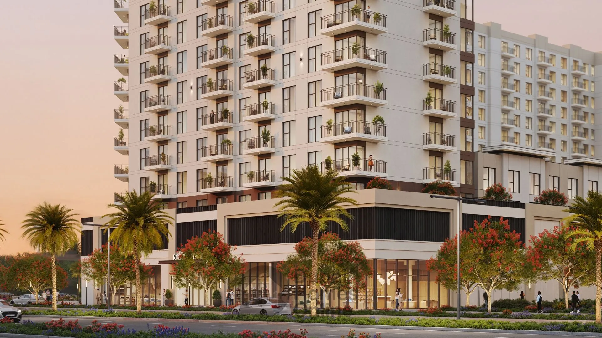 Nshama Rosewell Apartments For Sale at Town Square Dubai