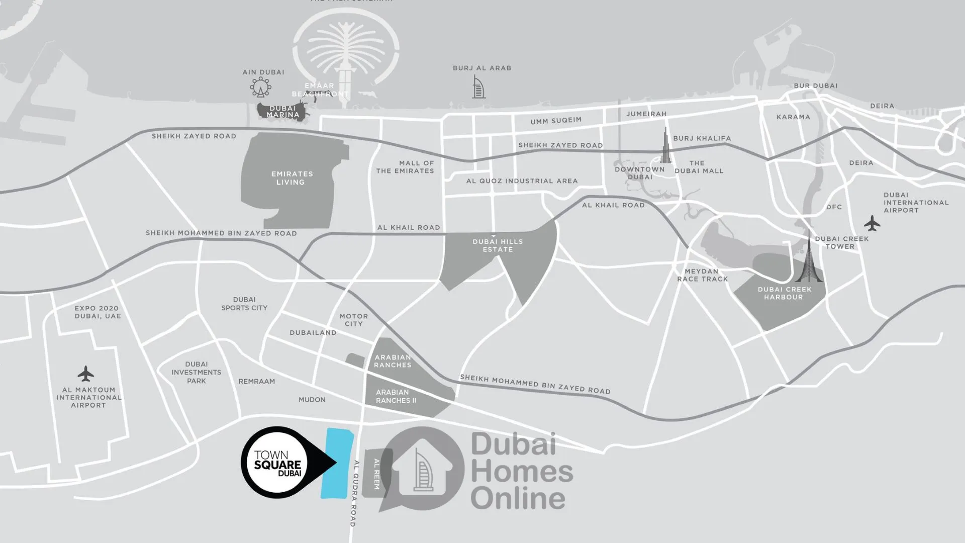 Nshama Rosewell Apartments For Sale at Town Square Dubai