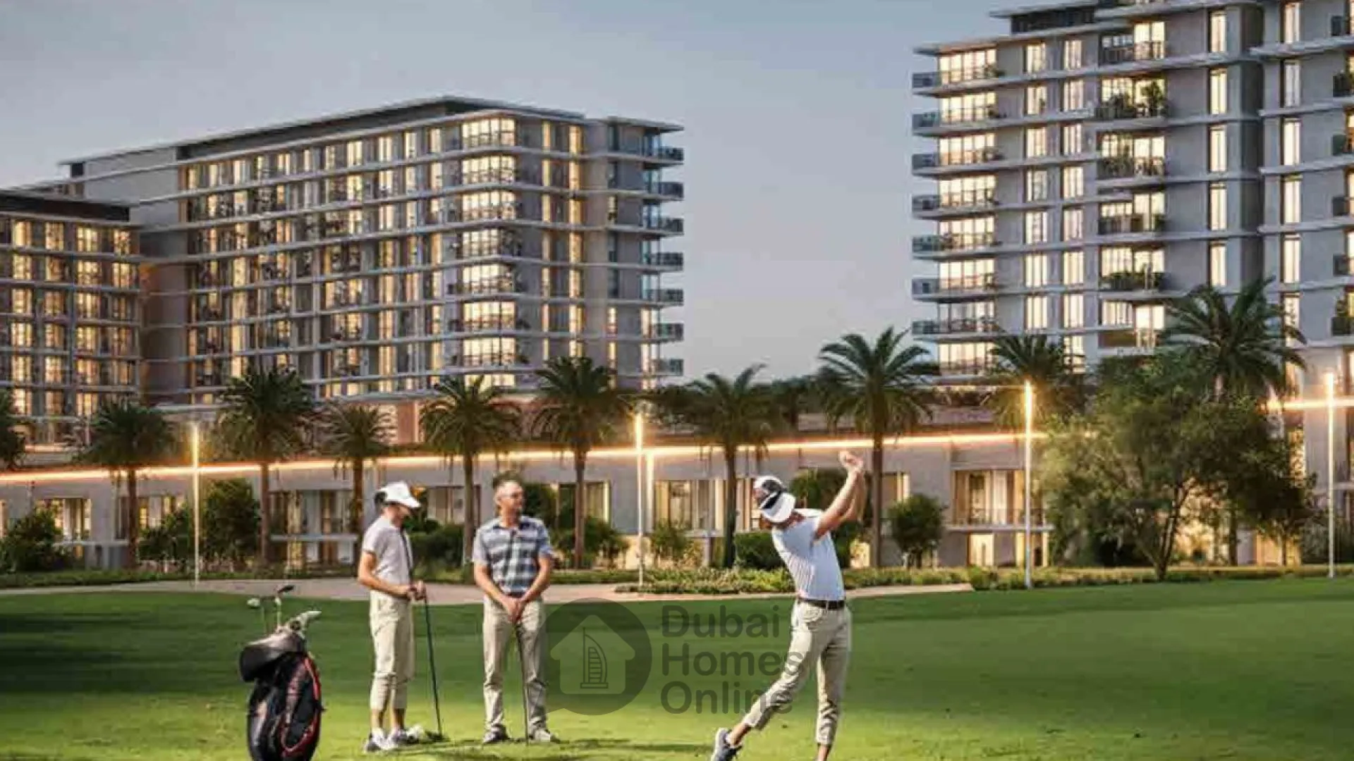 خرید آپارتمان‌ و تاون هاوس در پروژه گلف هیلز در اعمار ساوت