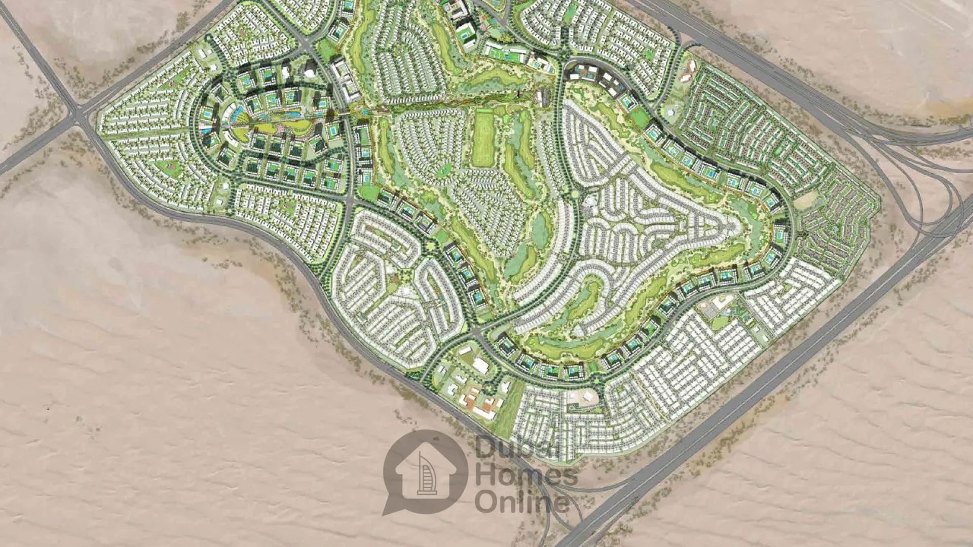 Golf Hills Apartments And Townhouses For Sale at Emaar South
