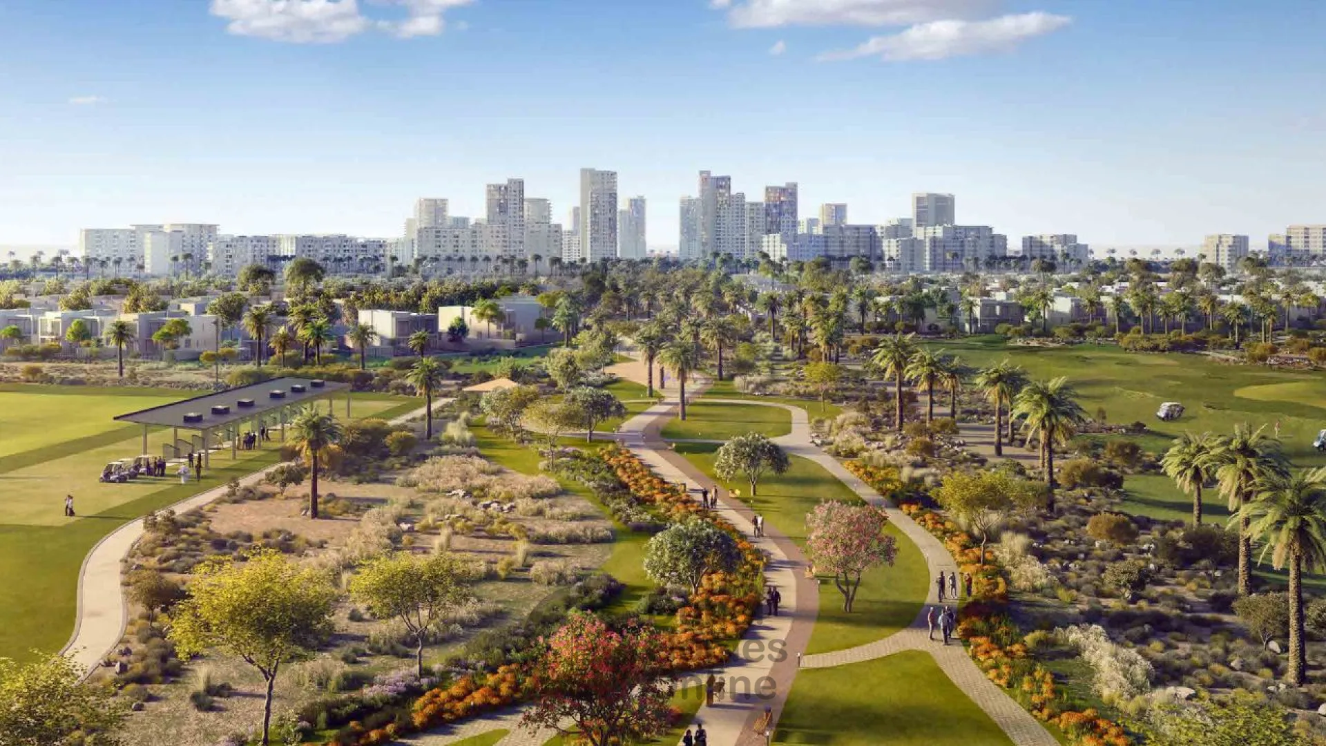 خرید آپارتمان‌ و تاون هاوس در پروژه گلف هیلز در اعمار ساوت