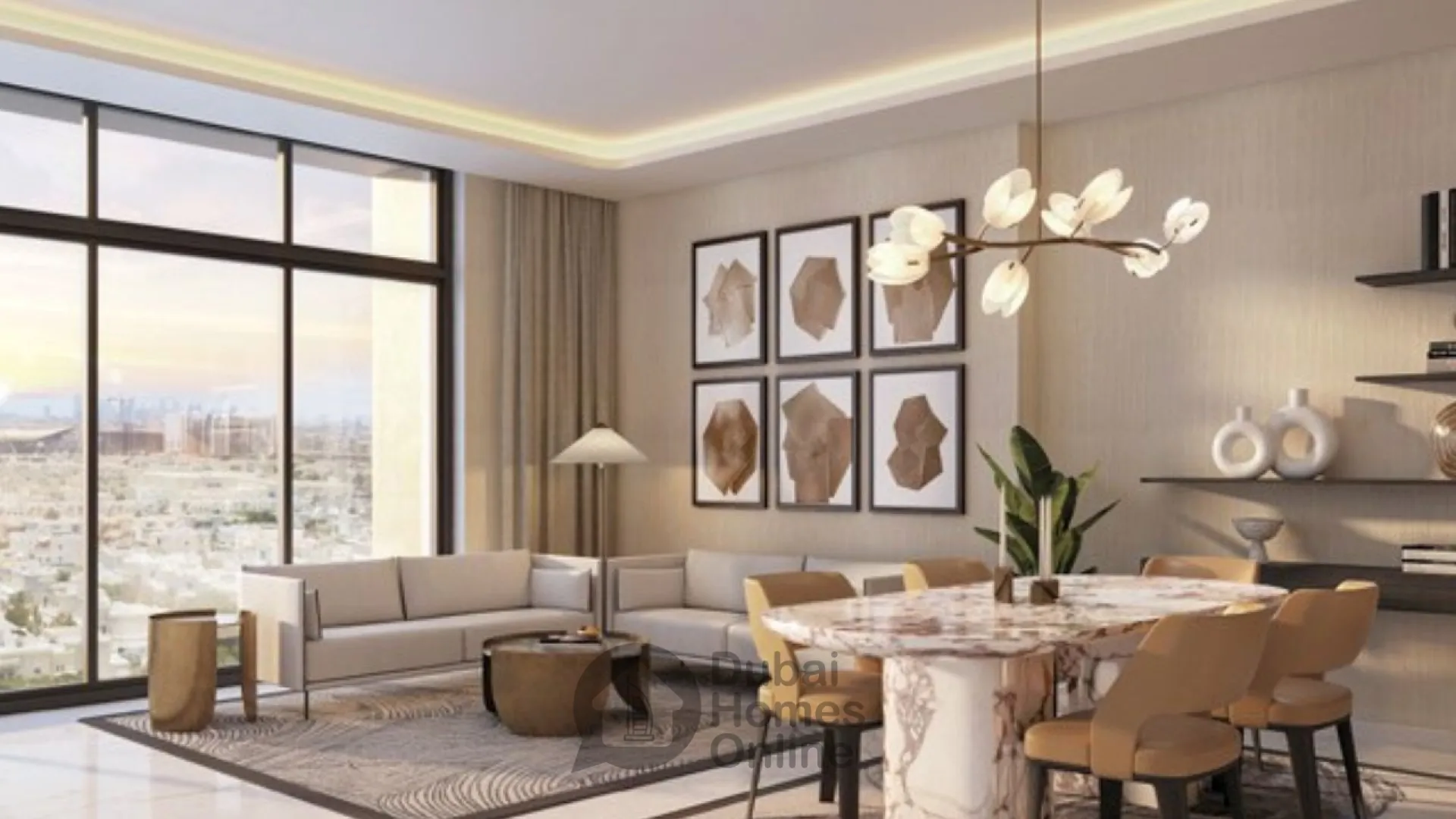 خرید آپارتمان‌ در پروژه عزیزی جبرئیل در جبل علی دبی