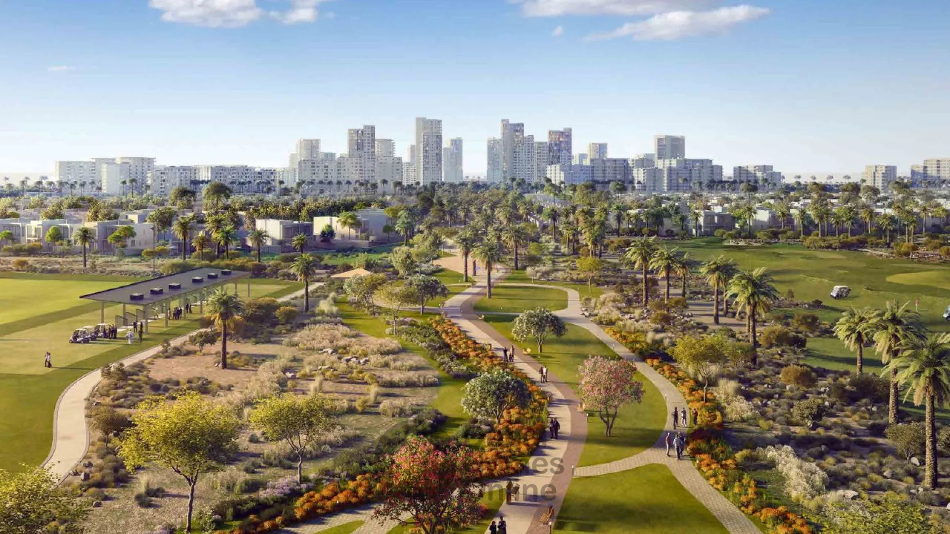 خرید آپارتمان‌ و تاون هاوس در پروژه گلف هیلز ۲ در اعمار ساوت