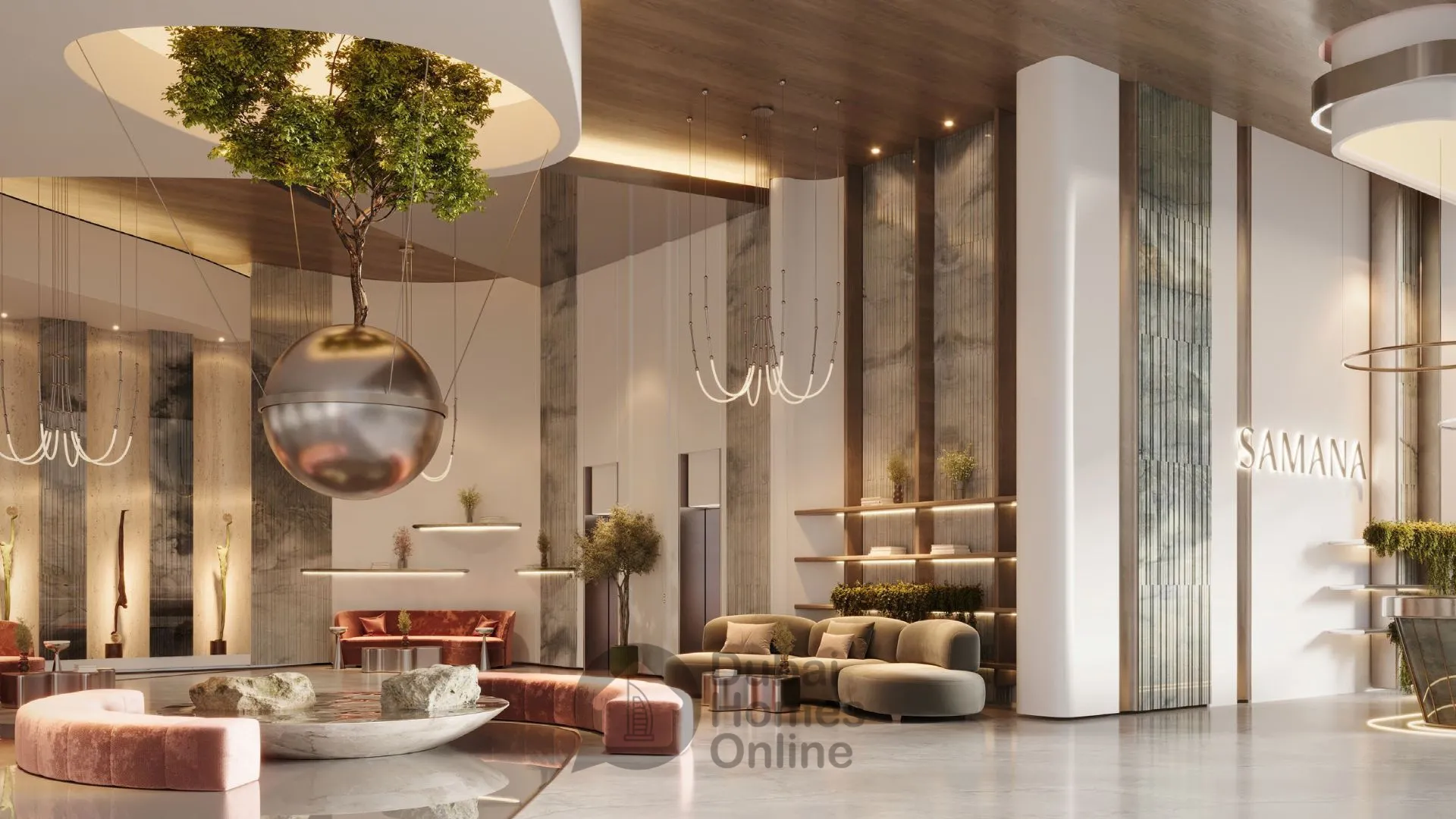 Samana Boulevard Heights Apartments For Sale at Dubailand