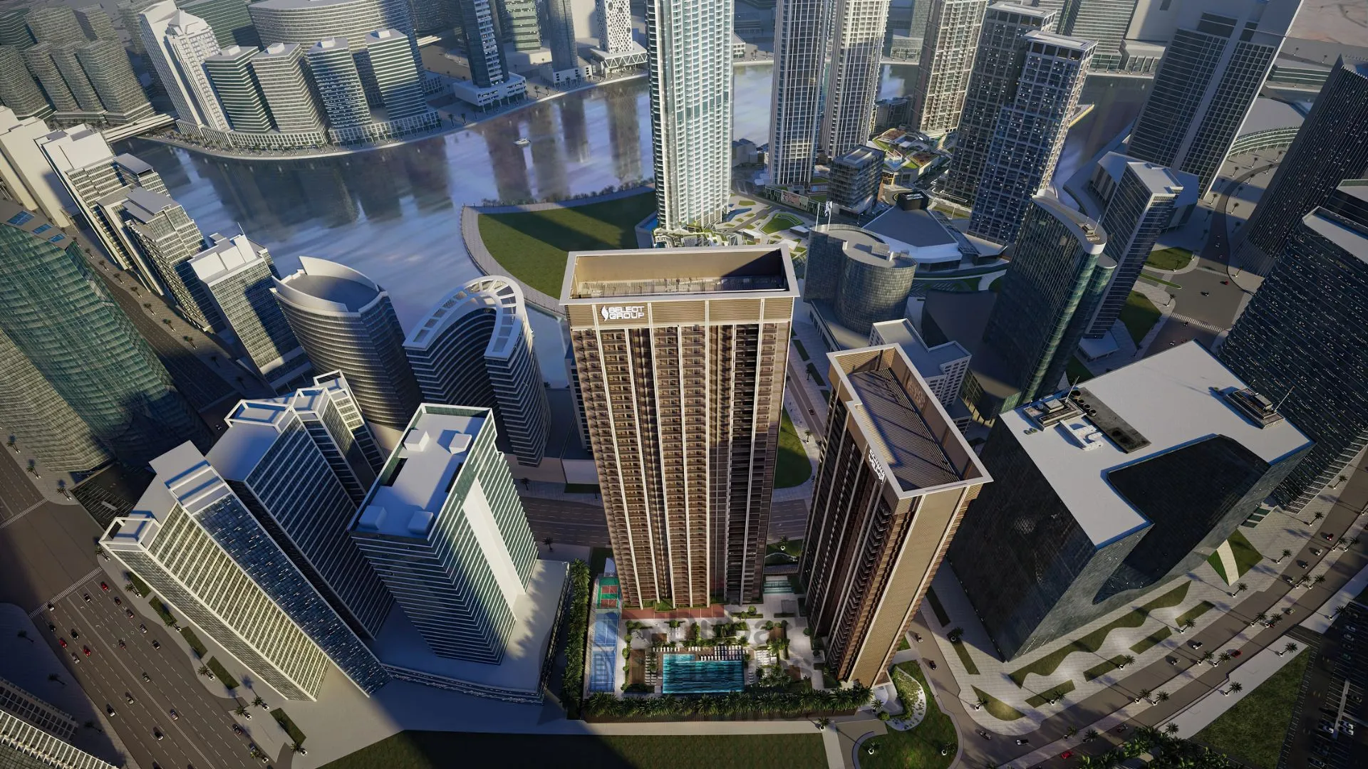 ذا إيدج من مجموعة سلكت في الخليج التجاري في دبي