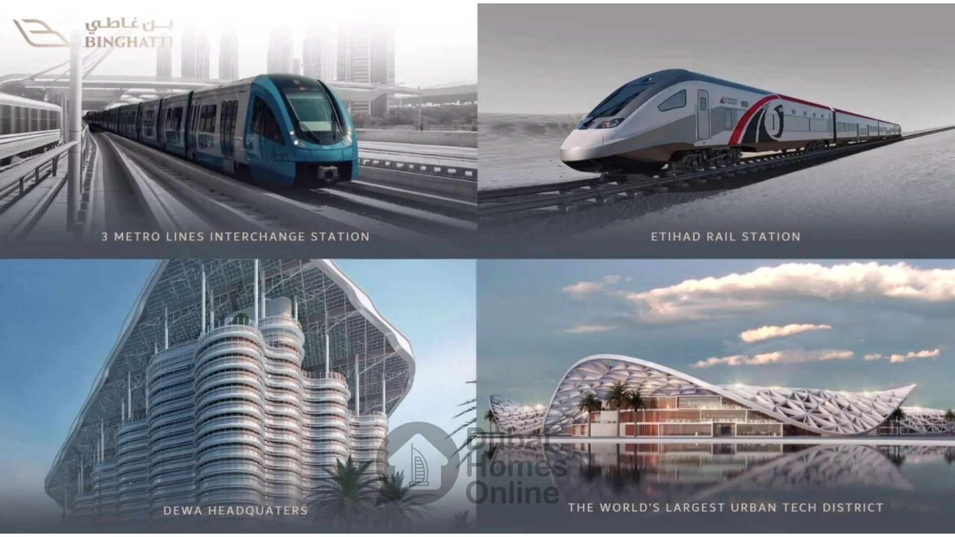 Binghatti Cullinan Apartments at Al Jaddaf Dubai