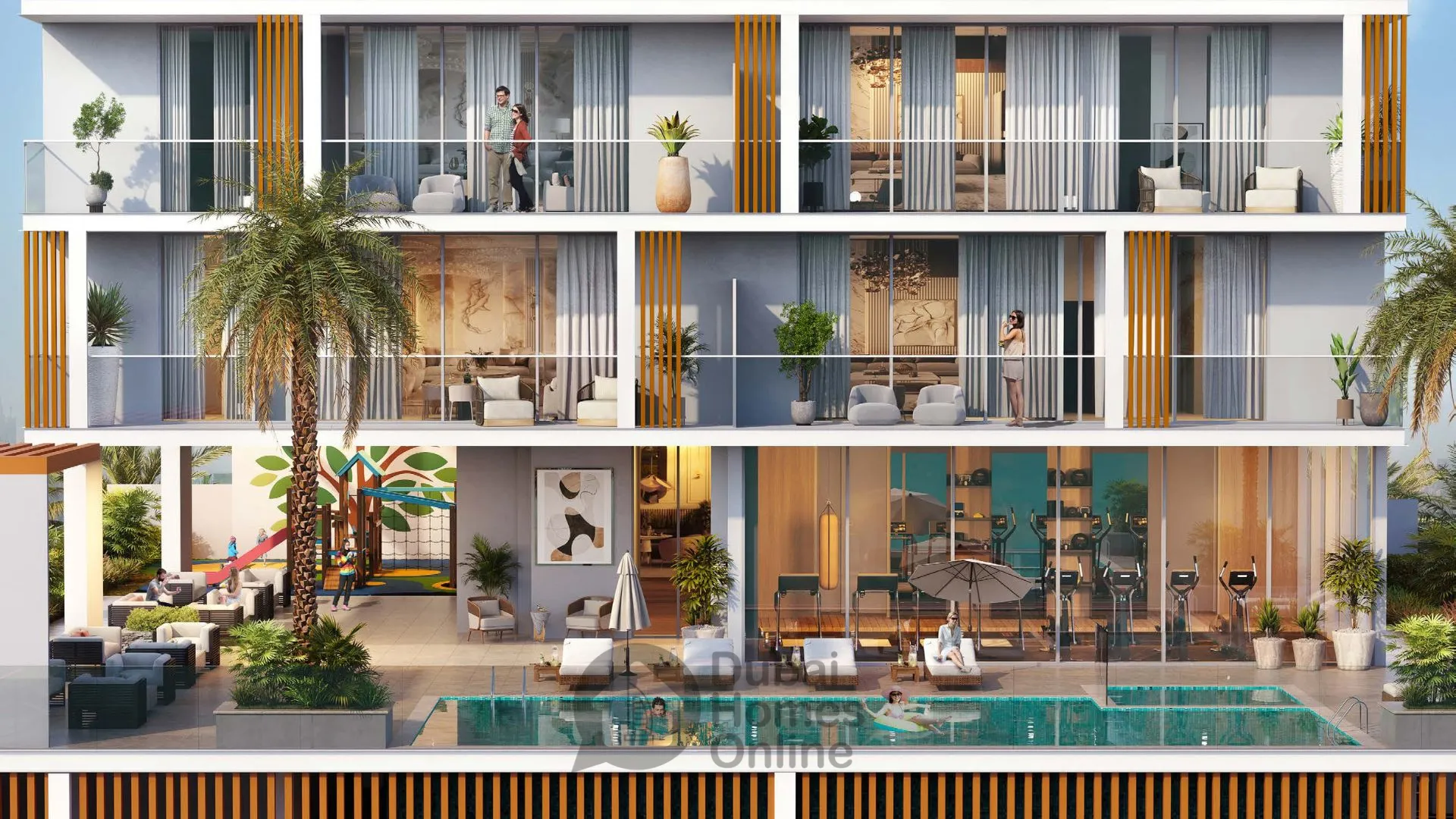 Minati Homes 1 Apartments For Sale at Al Furjan Dubai