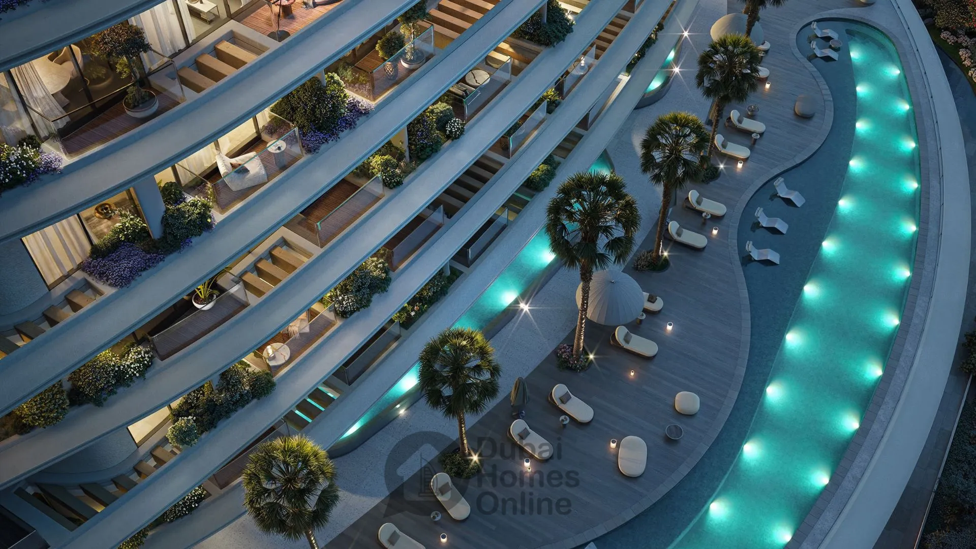 مشروع شقق ليا من أفينيو للبيع في جزر دبي