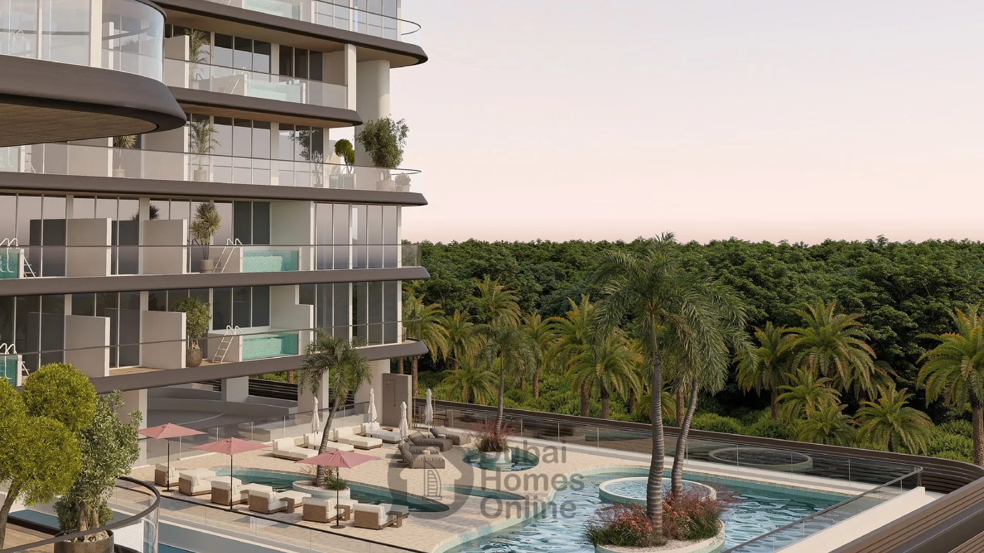 Barari Palace Apartments For Sale at Majan Dubai