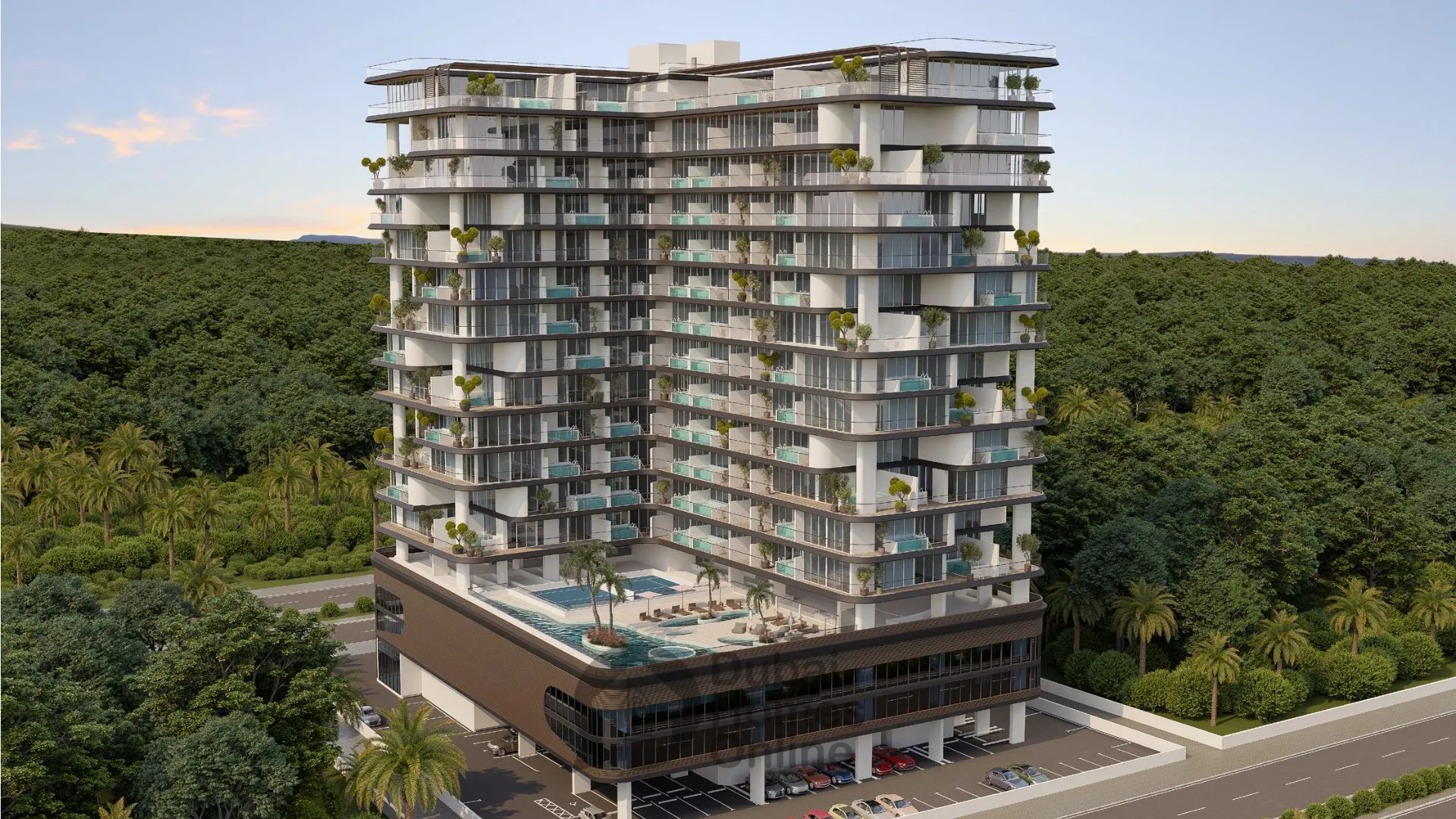 Barari Palace Apartments For Sale at Majan Dubai