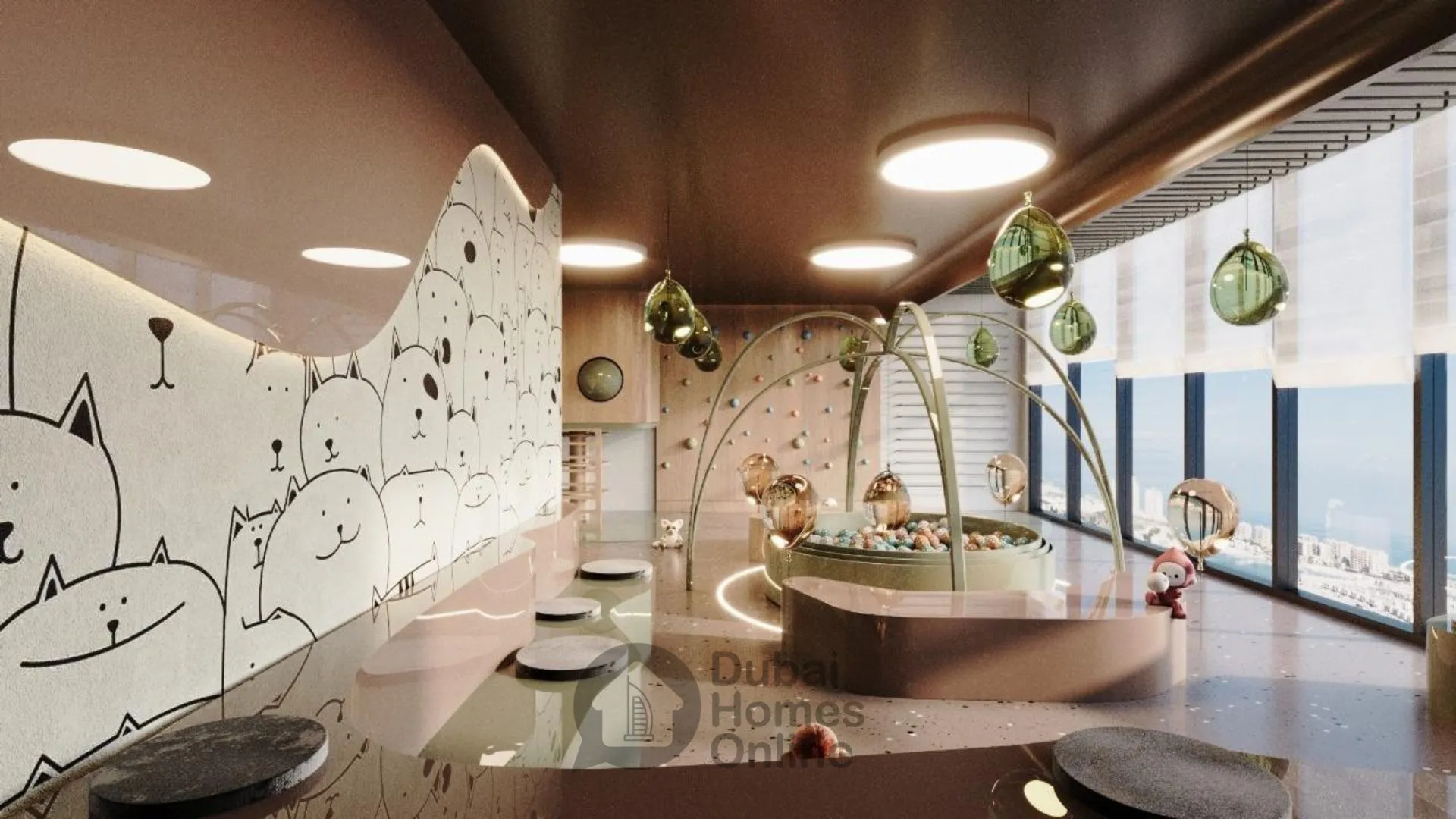 خرید آپارتمان در پروژه الوصل گیت از پانتئون در منطقه جبل علی دبی