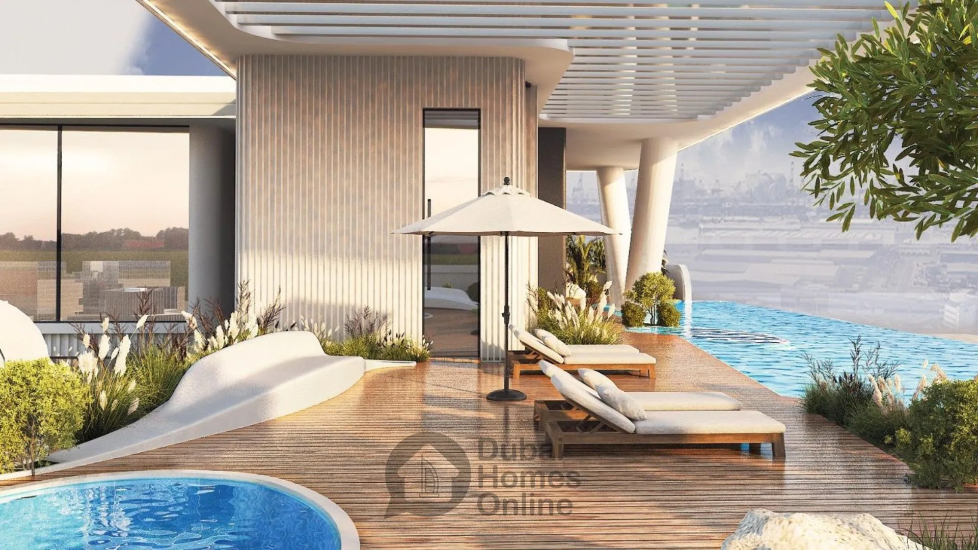 خرید آپارتمان در پروژه الوصل گیت از پانتئون در منطقه جبل علی دبی