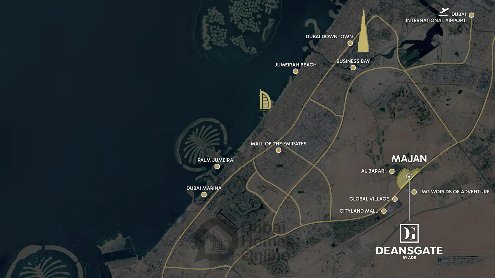 Deansgate Apartments By ADE For Sale at Majan Dubai