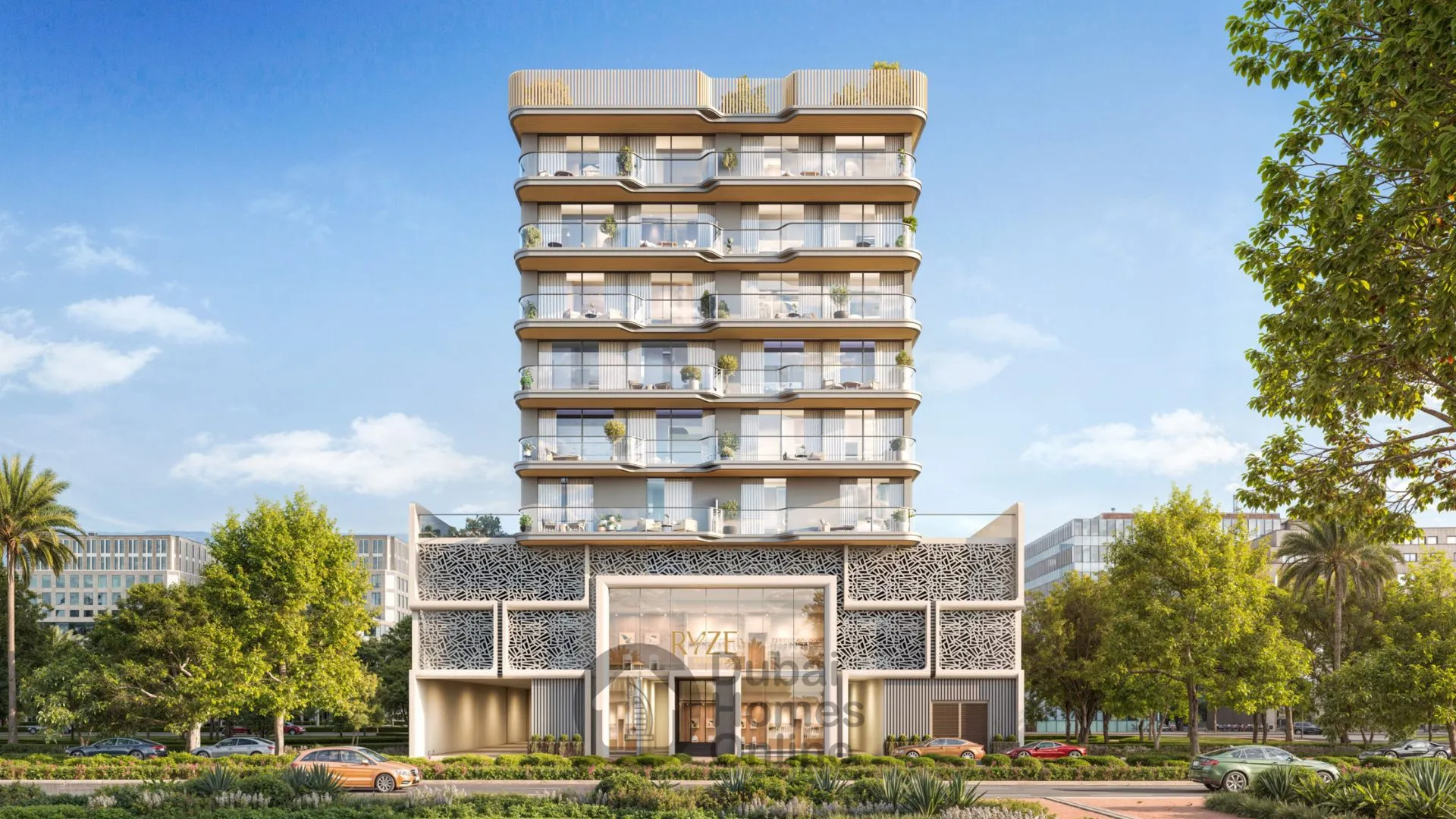 Ryze Apartments By Aum For Sale in Warsan Dubai