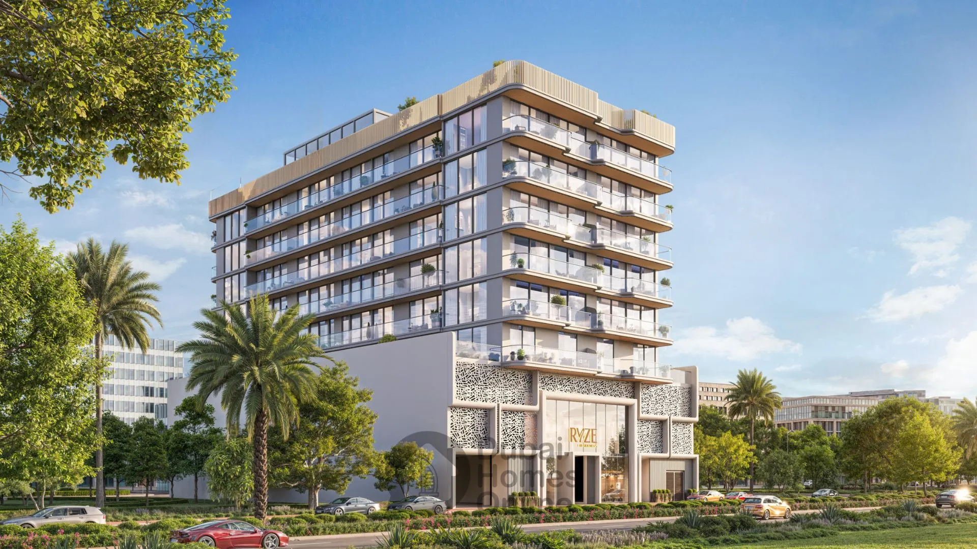 Ryze Apartments By Aum For Sale in Warsan Dubai