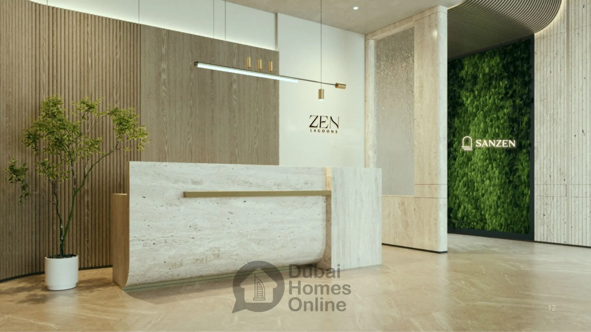 Zen Lagoons Apartments By Sanzen For Sale in Meydan Dubai