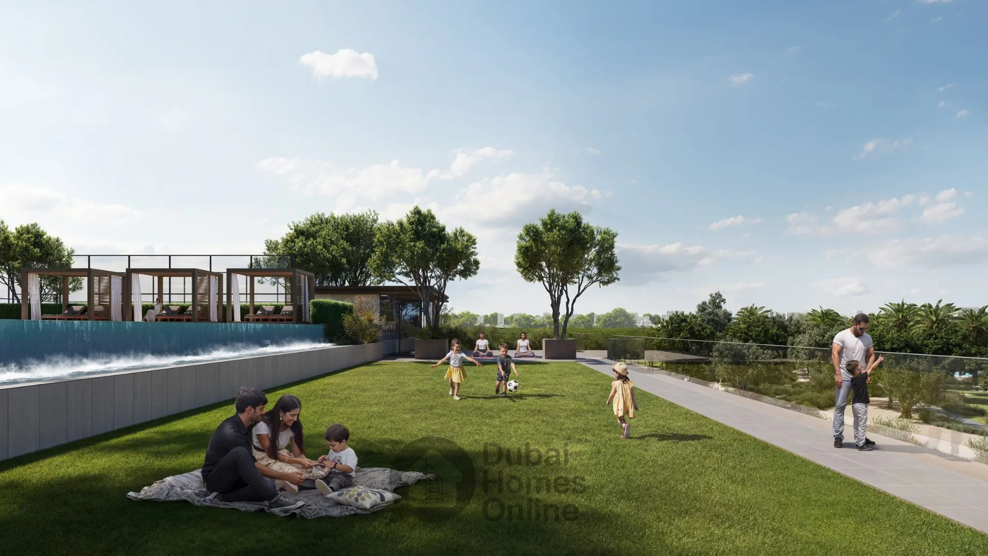 شقق جرينكريست من إعمار للبيع في دبي هيلز إستيت