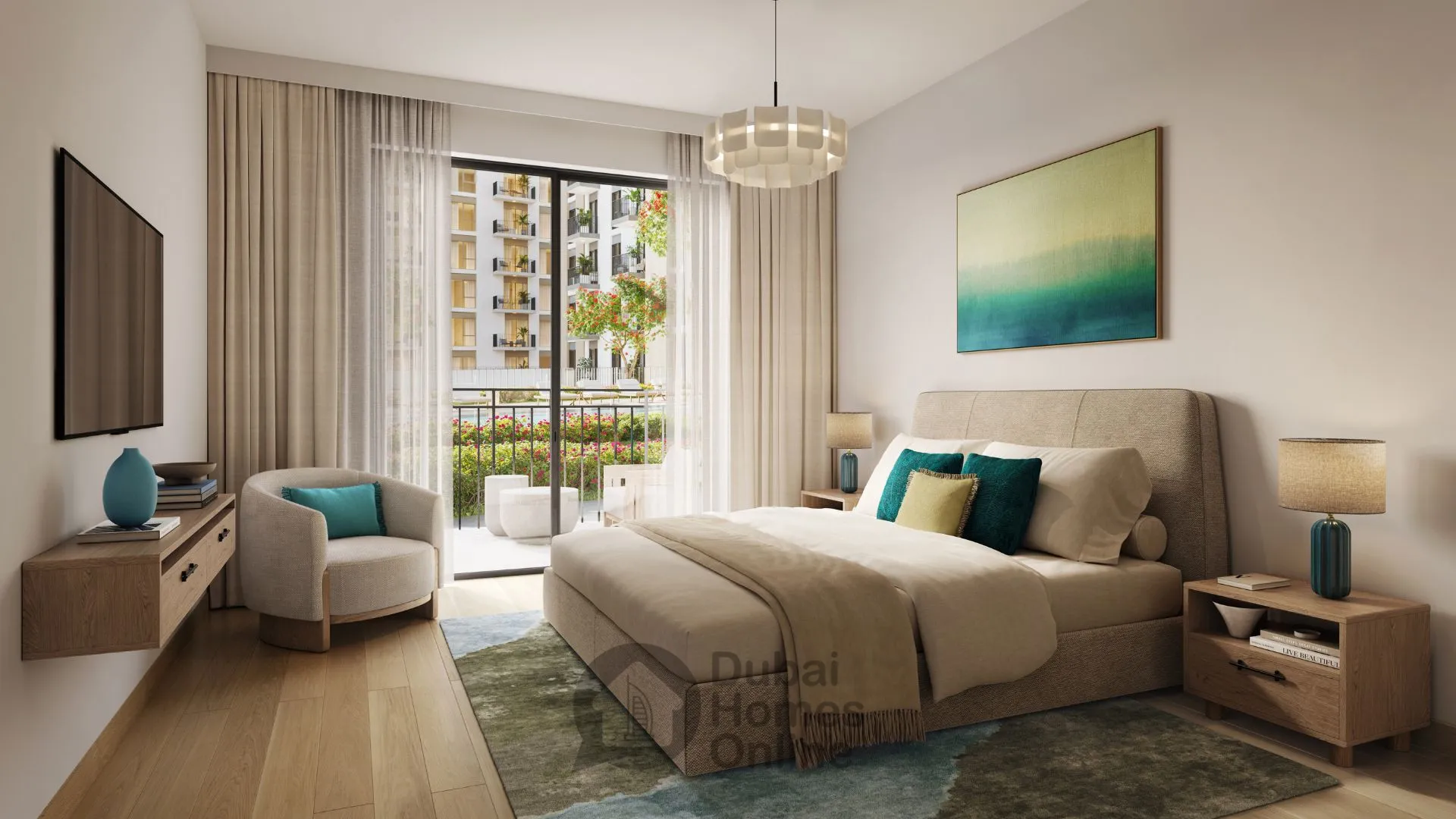 خرید آپارتمان در پروژه اوِلین آن دِ پارک از نشاما در تاون اسکوئر دبی