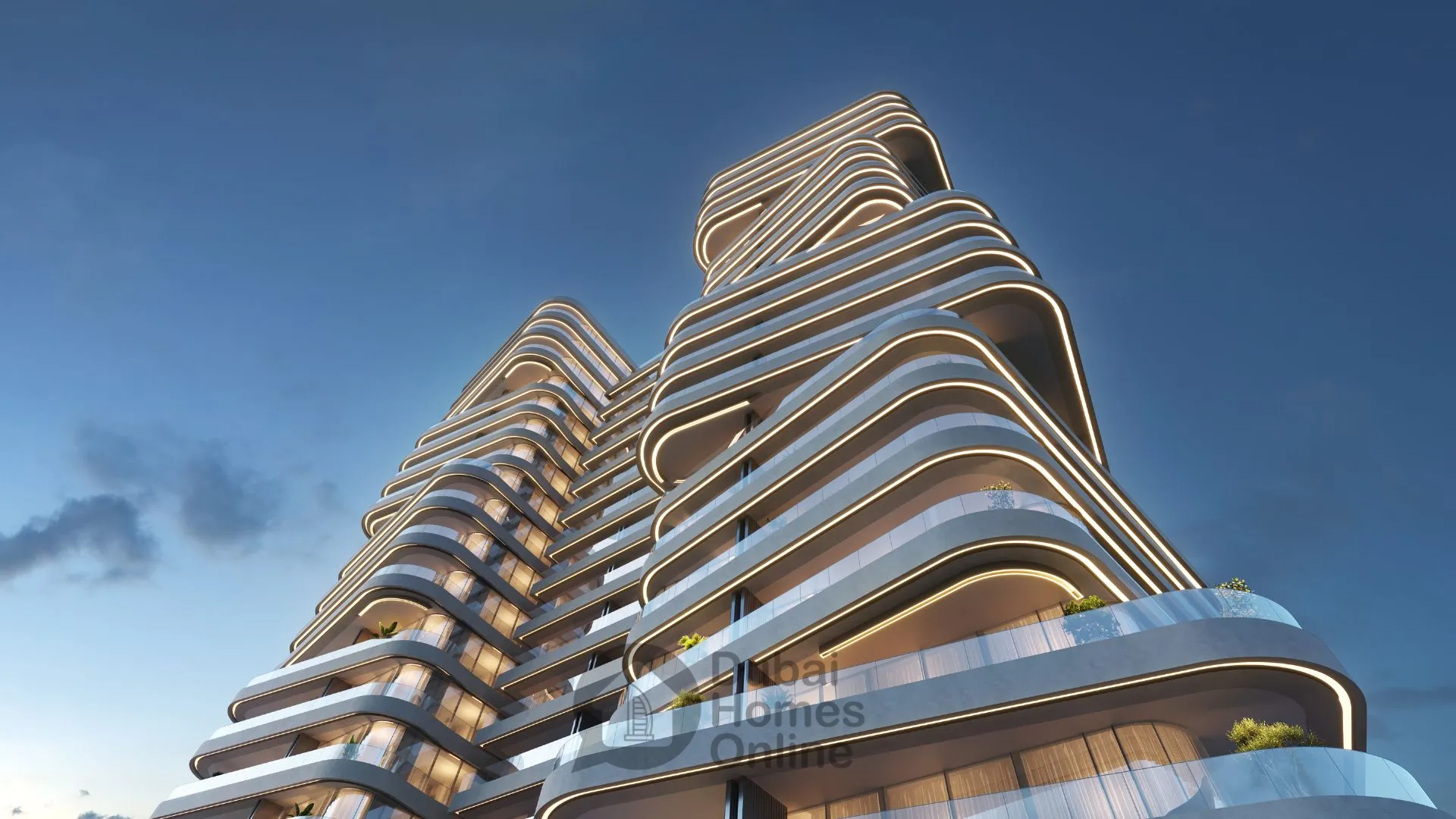 DG1 Living Apartments By Dar Al Arkan at Business Bay in Dubai