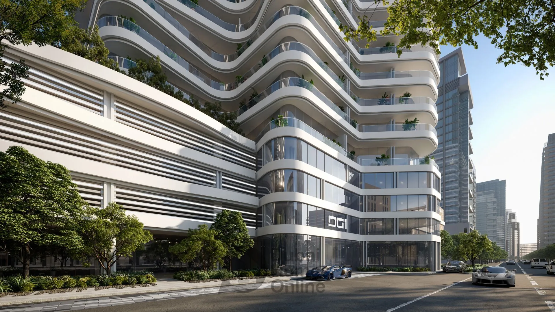 DG1 Living Apartments By Dar Al Arkan at Business Bay in Dubai