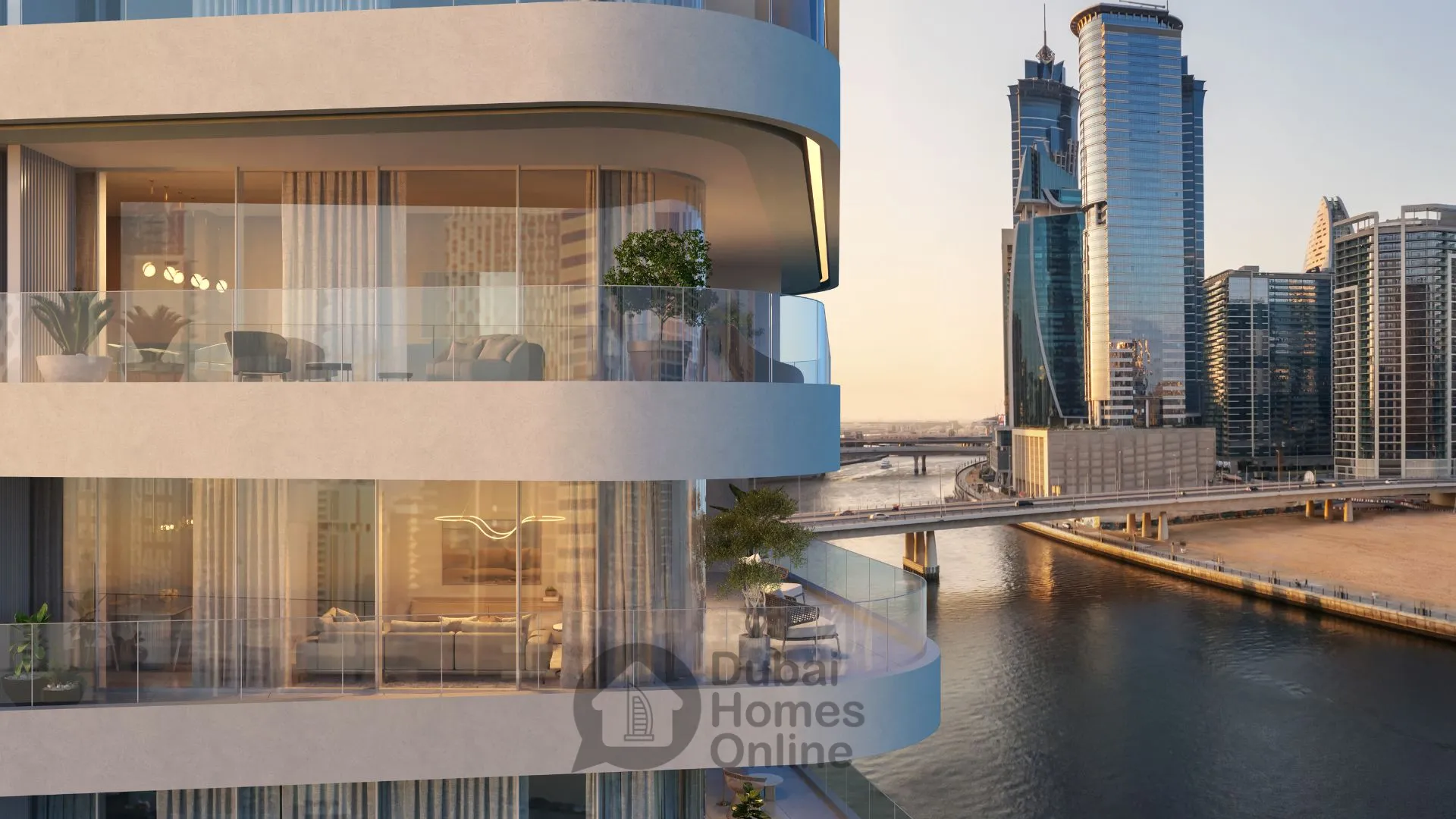 DG1 Living Apartments By Dar Al Arkan at Business Bay in Dubai