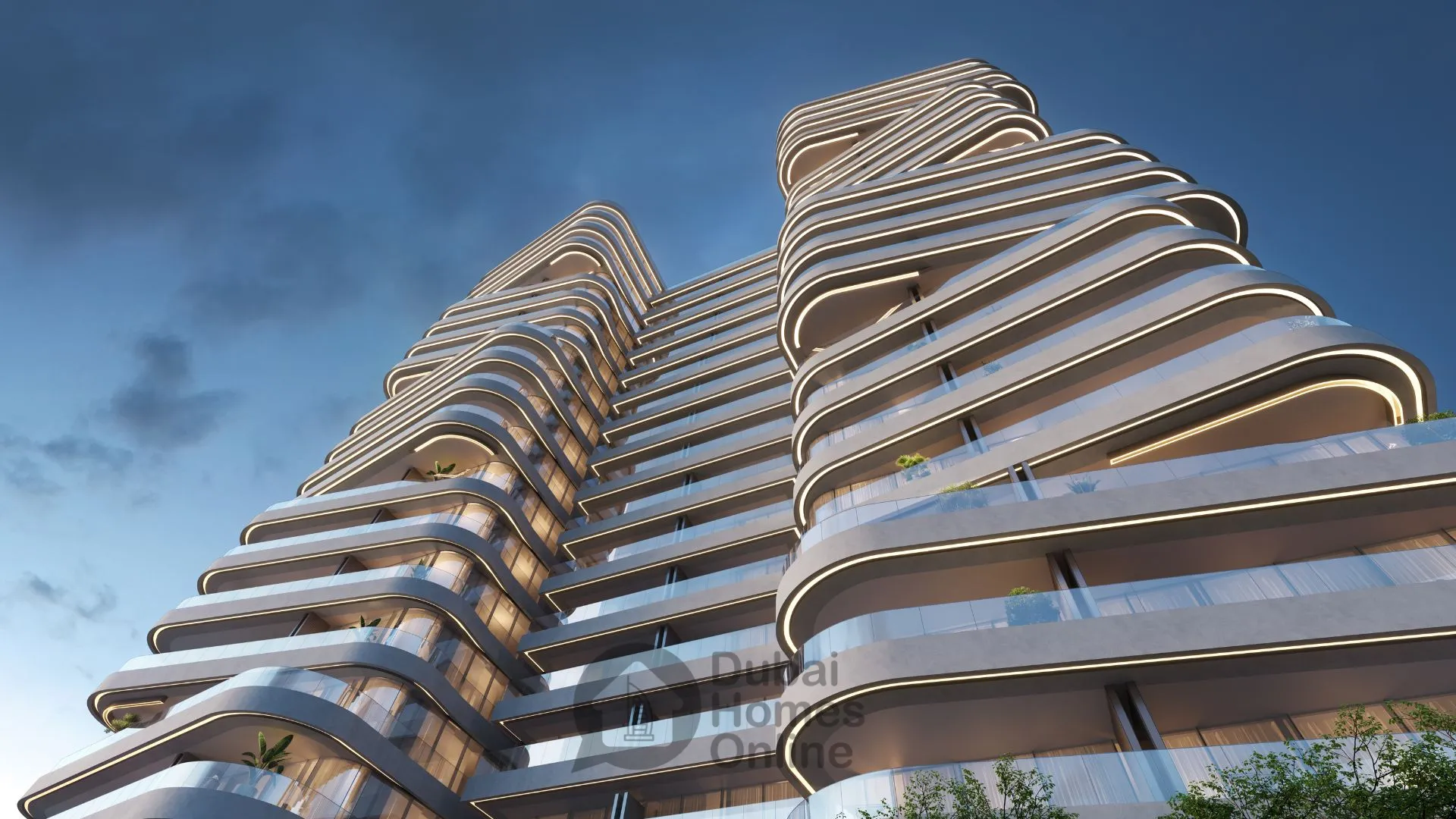 DG1 Living Apartments By Dar Al Arkan at Business Bay in Dubai