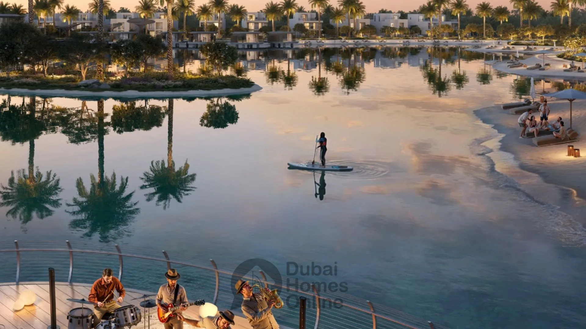 مشروع فلل سيرو 2 للبيع من إعمار في ذا هايتس دبي