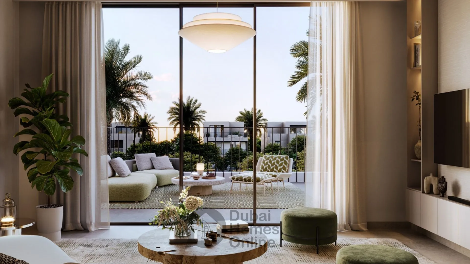 مشروع فلل سيرو 2 للبيع من إعمار في ذا هايتس دبي