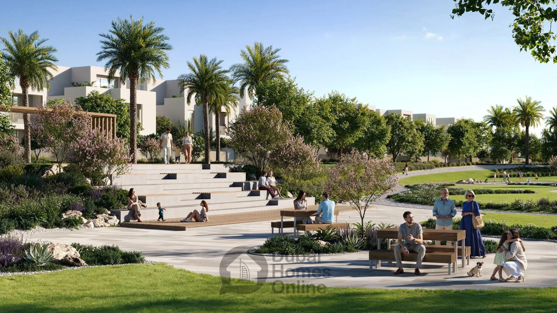 مشروع فلل سيرو 2 للبيع من إعمار في ذا هايتس دبي