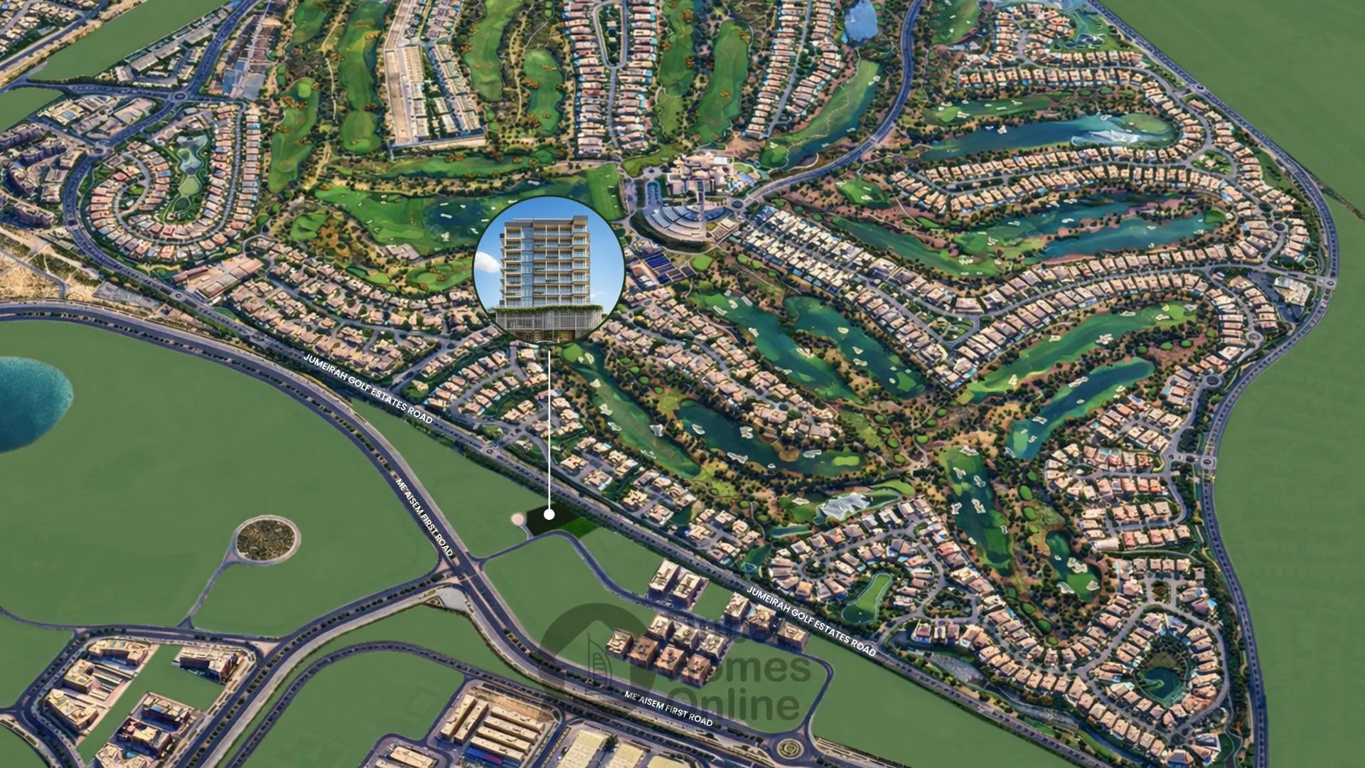 Golf Terrace Residences For Sale in Dubai Production City