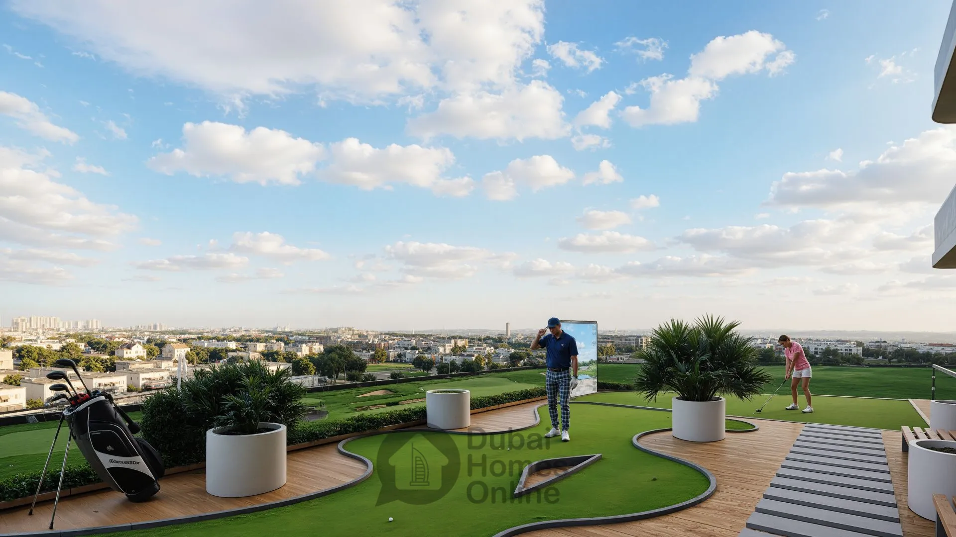 Golf Terrace Residences For Sale in Dubai Production City
