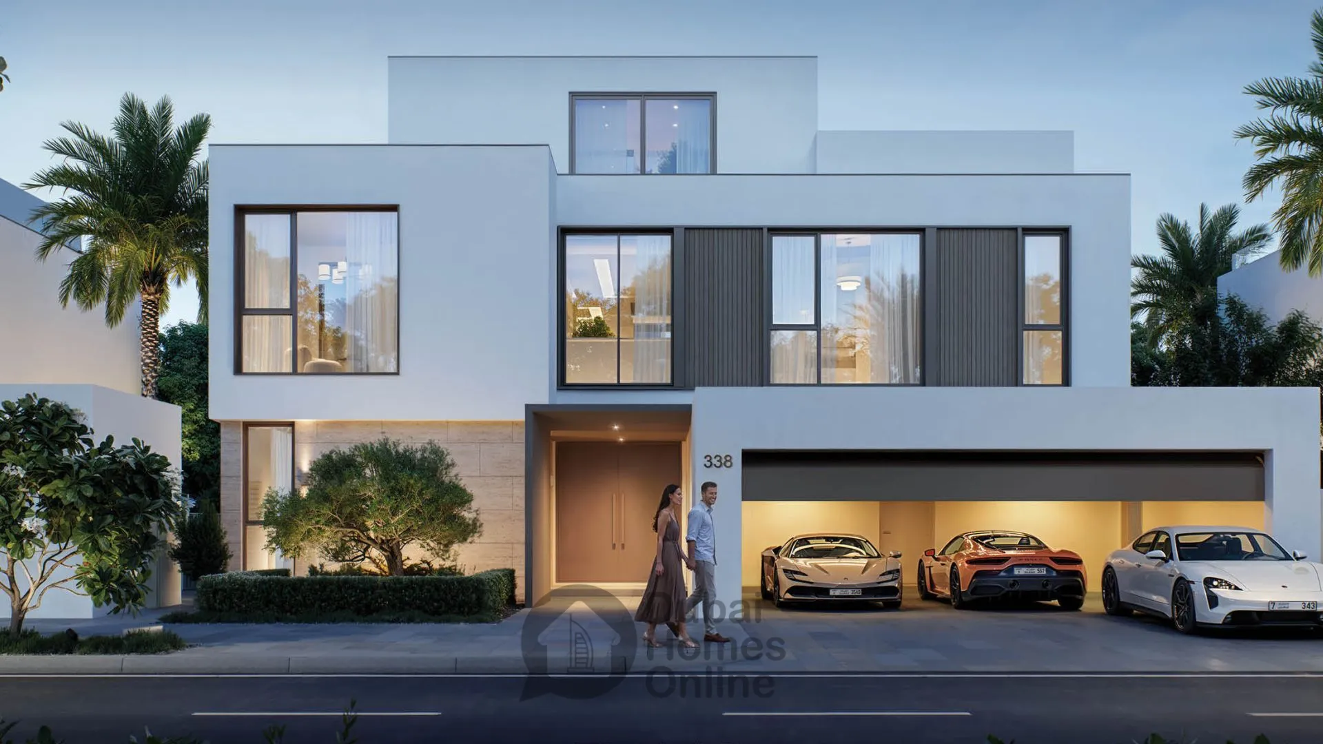 فلل بالميرا كوليكتيف من إعمار للبيع في آوسیس دبي