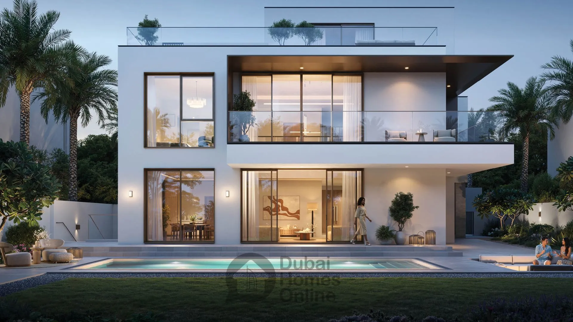 فلل بالميرا كوليكتيف من إعمار للبيع في آوسیس دبي