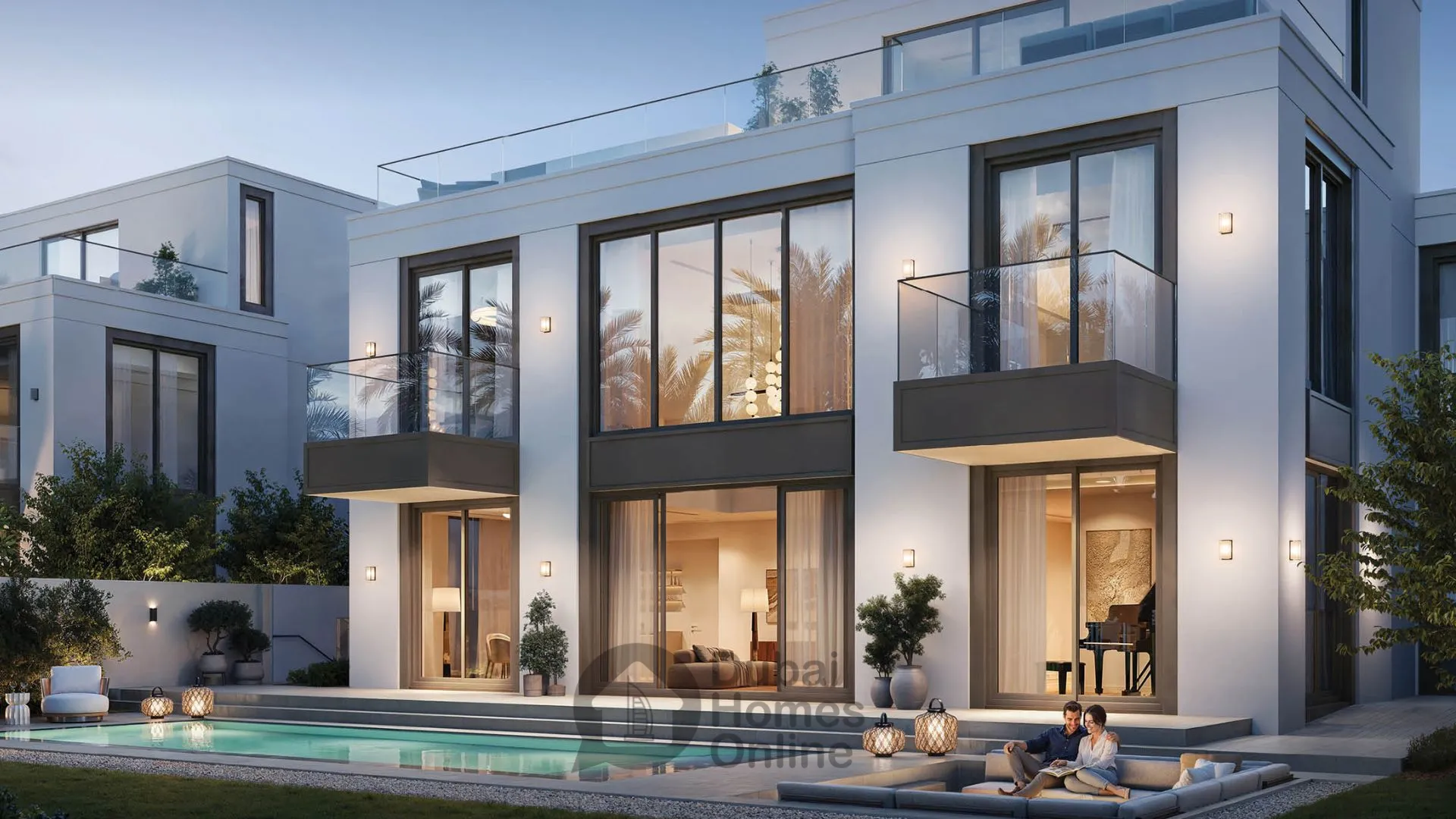 فلل بالميرا كوليكتيف من إعمار للبيع في آوسیس دبي