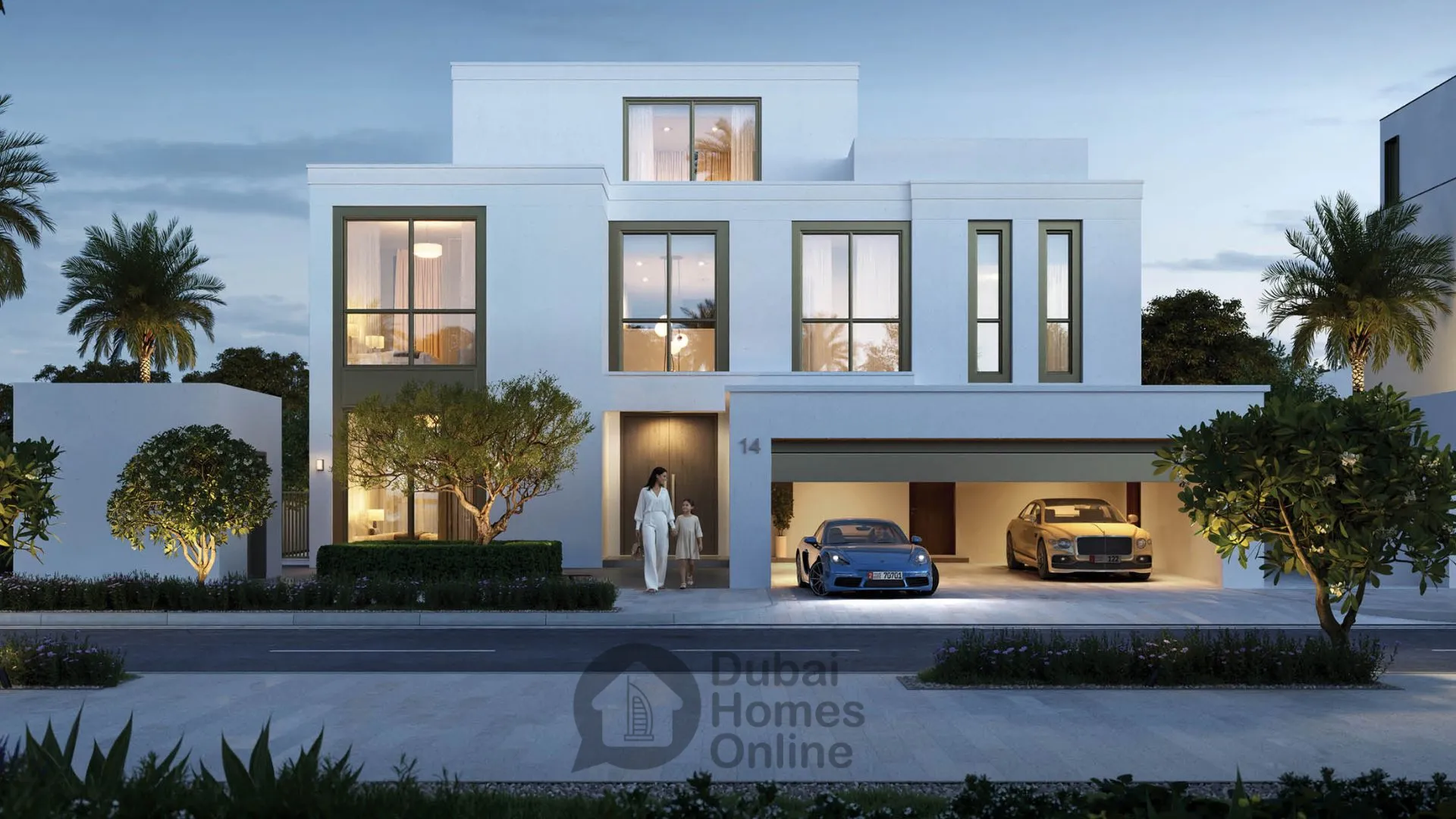 فلل بالميرا كوليكتيف من إعمار للبيع في آوسیس دبي