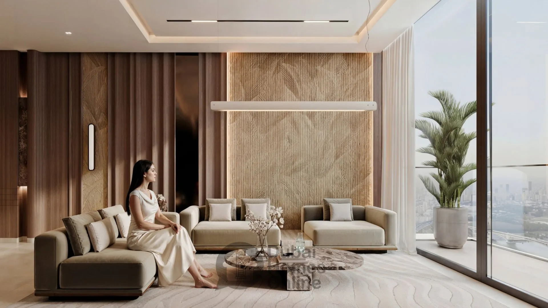 شقق بن غاطي لوكسوريا للبيع في مثلث قرية جميرا دبي