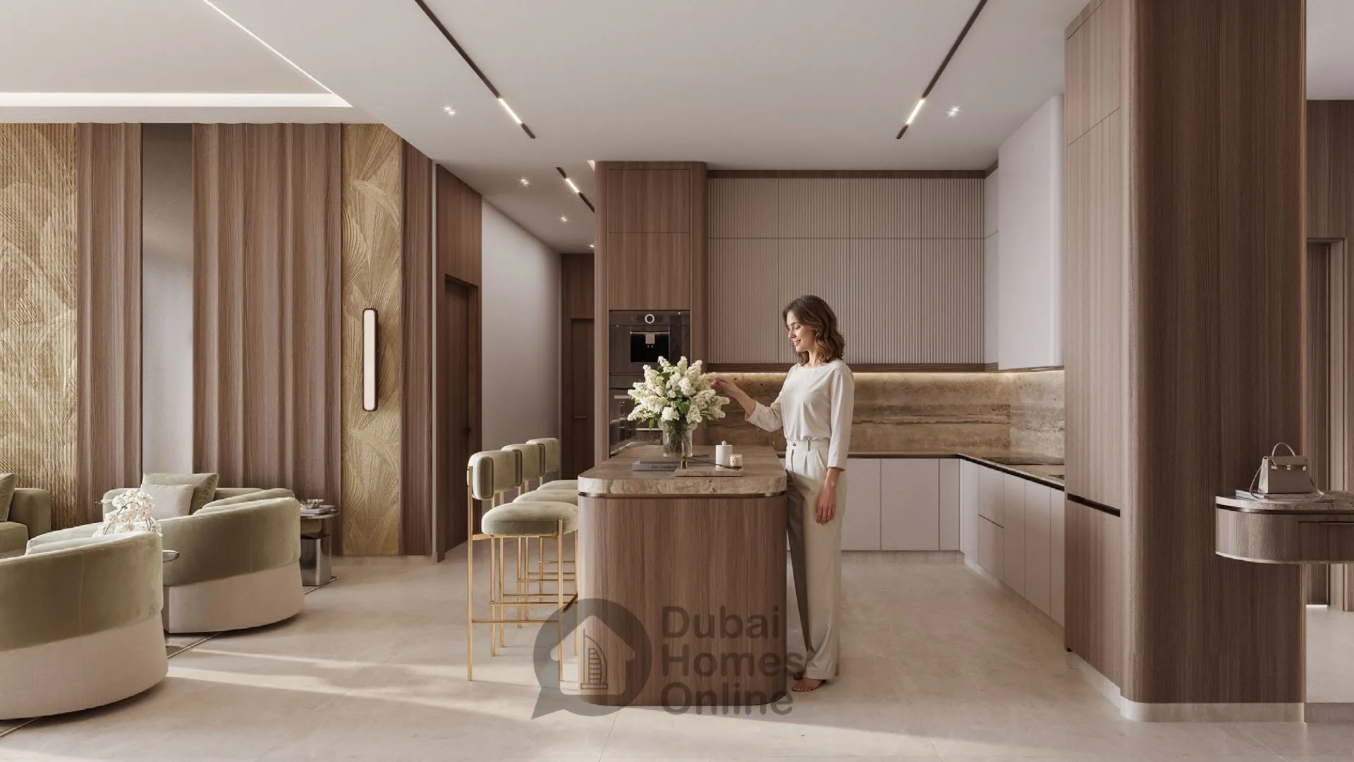 شقق بن غاطي لوكسوريا للبيع في مثلث قرية جميرا دبي