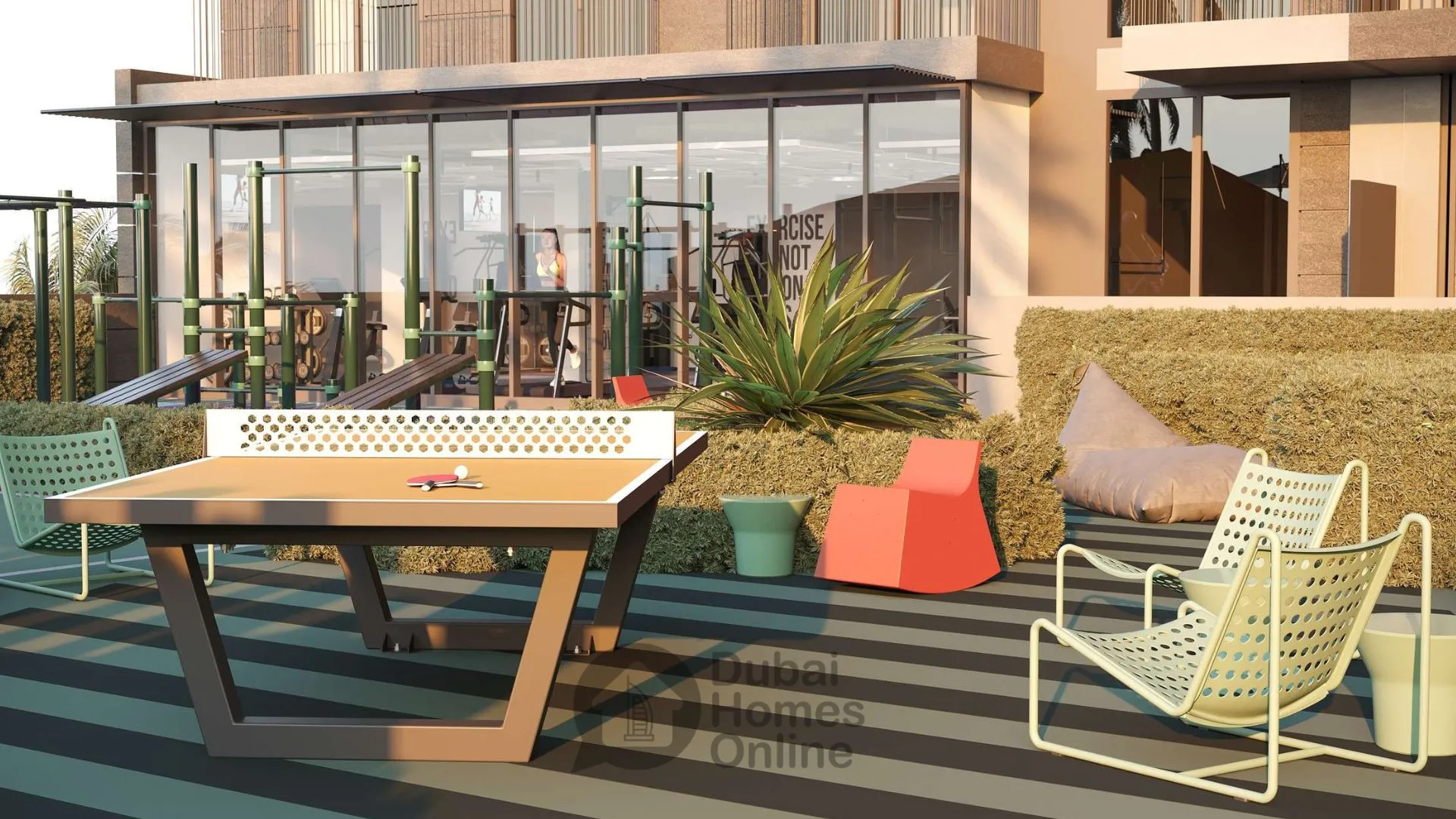 آپارتمان‌های متروپوینت برای فروش در مرکز جبل علی در دبی