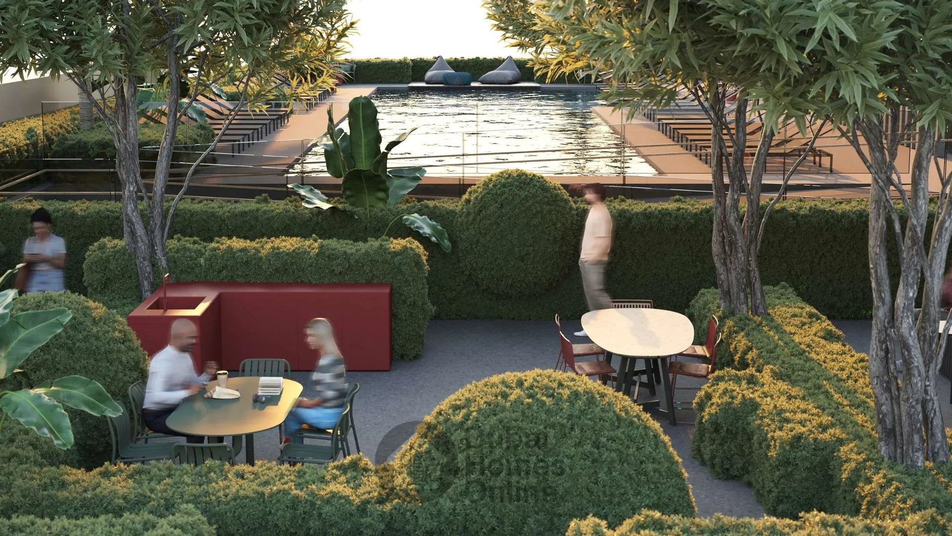 آپارتمان‌های متروپوینت برای فروش در مرکز جبل علی در دبی