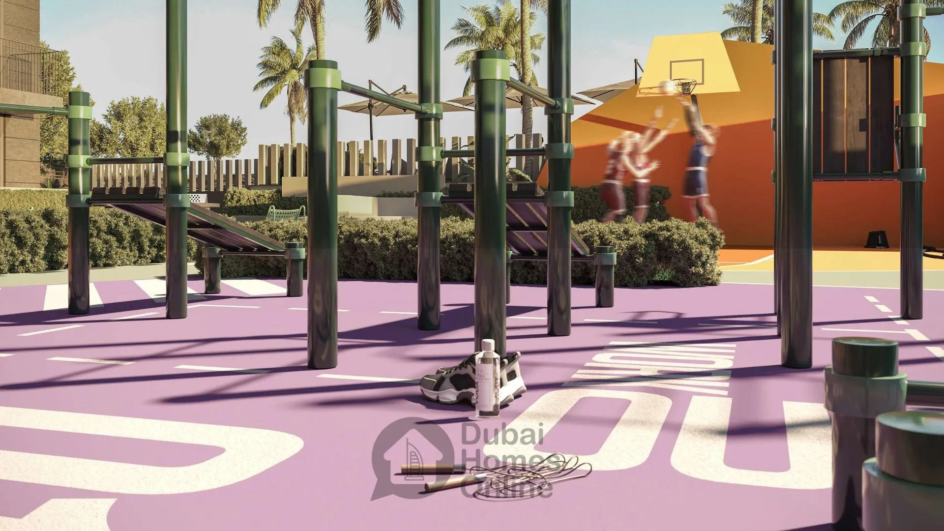 آپارتمان‌های متروپوینت برای فروش در مرکز جبل علی در دبی