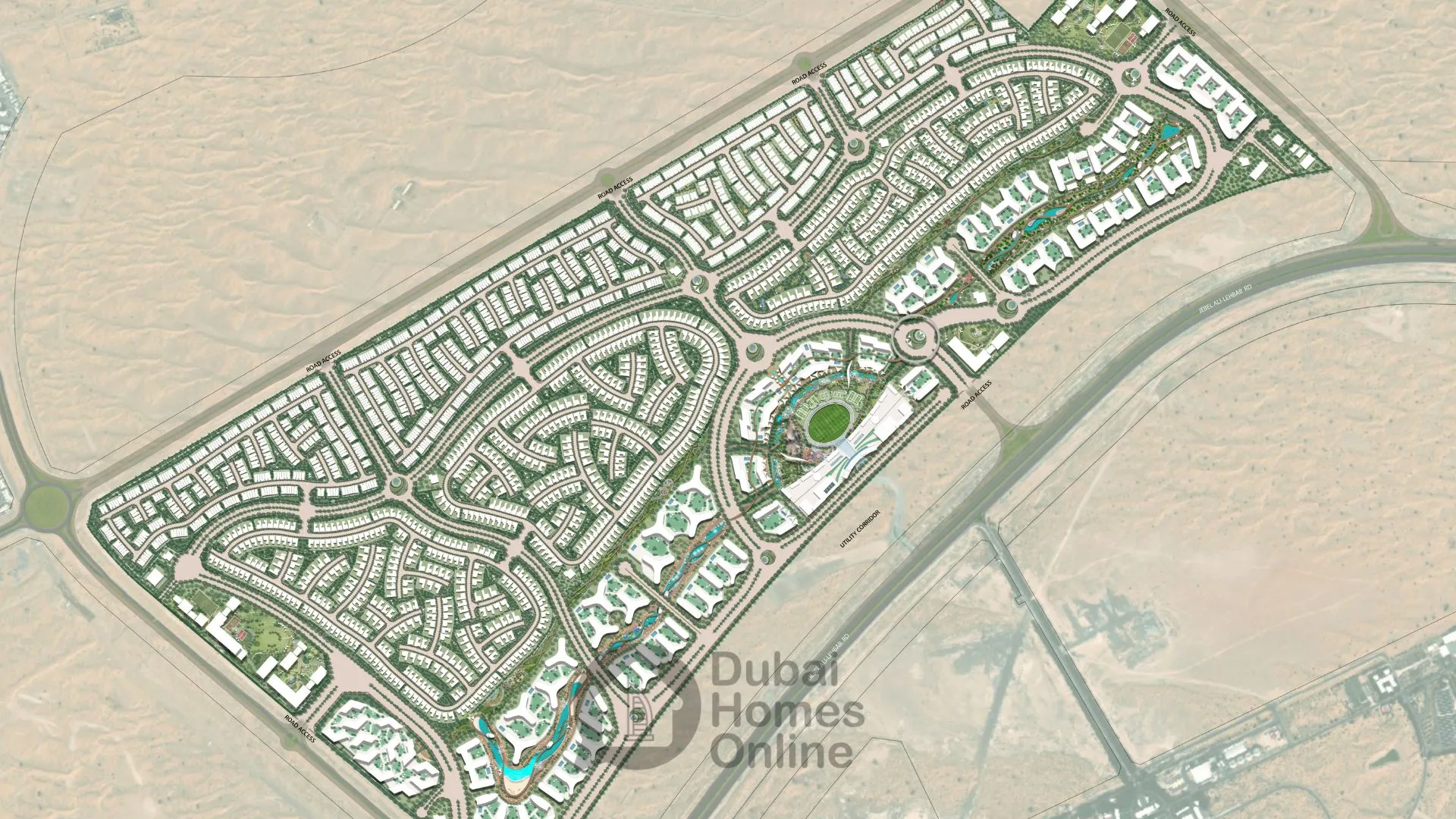 The Greens Villas at Sobha Sanctuary For Sale in Dubailand